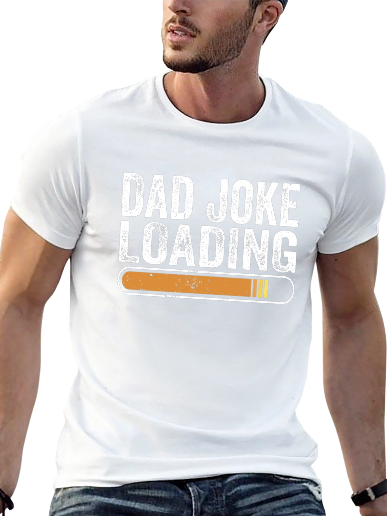 Dad Joke Loading T-Shirt - Funny Fathers Day Gift