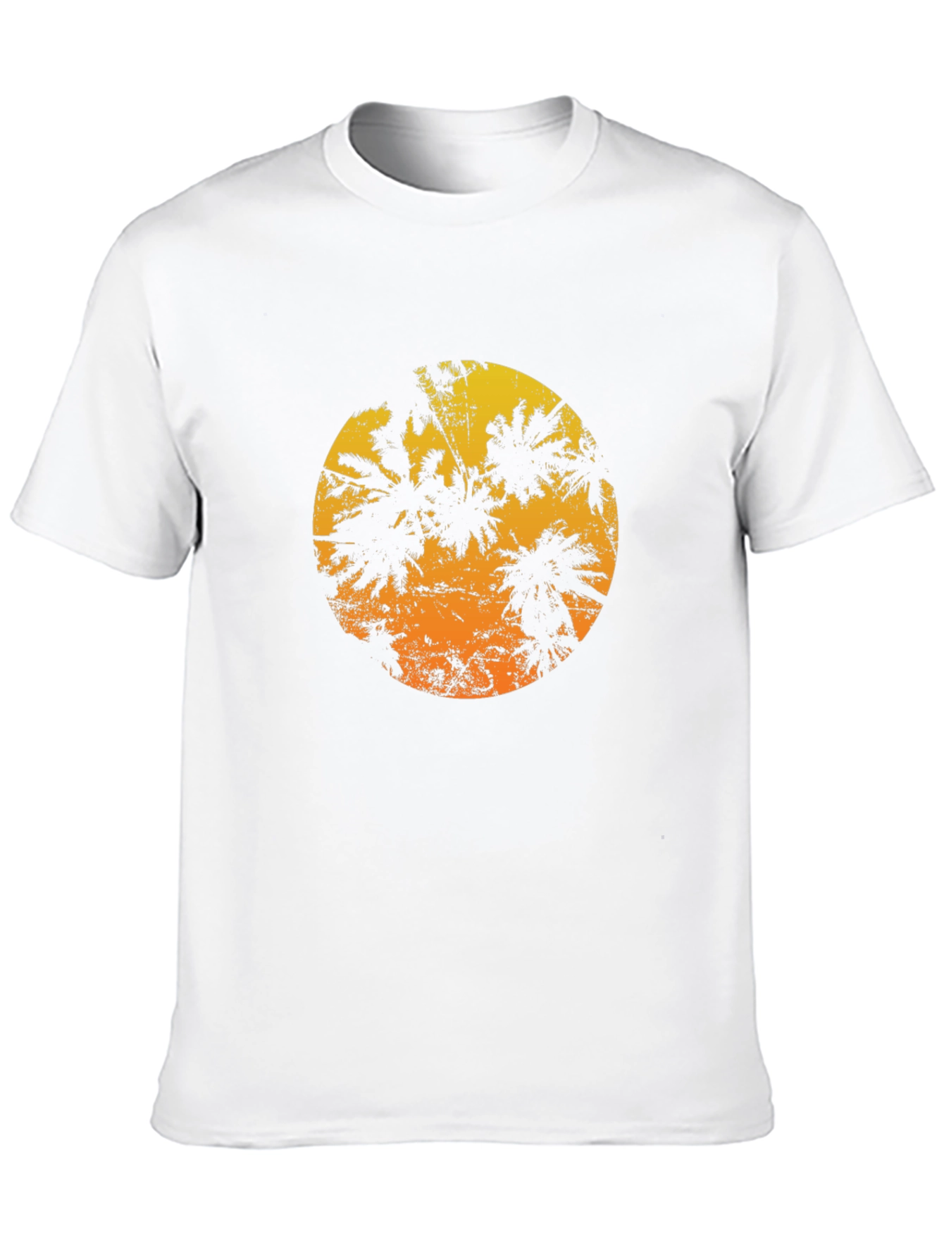 Sunset Palm Tee - Tropical Vibe Shirt