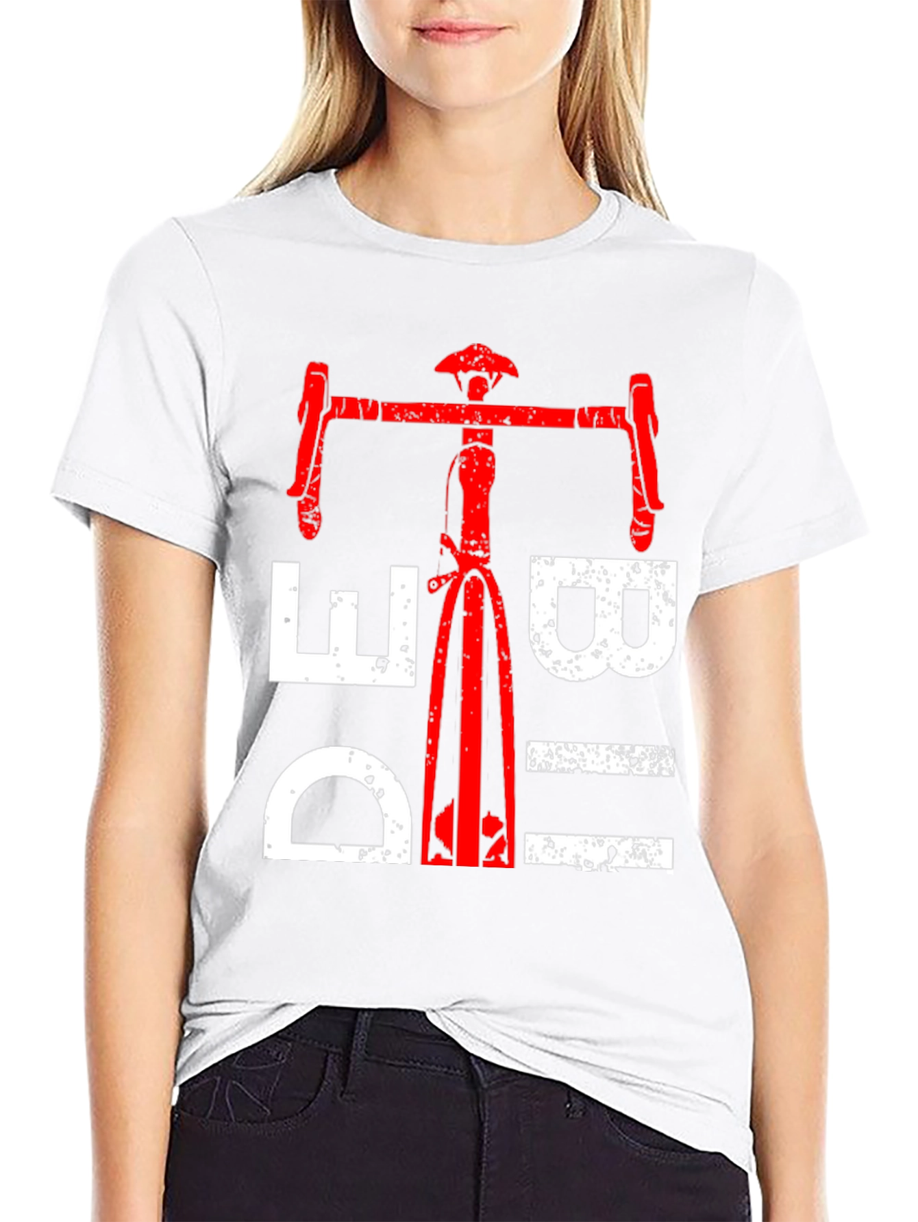 Cycling Graphic Tee - De Bile Design