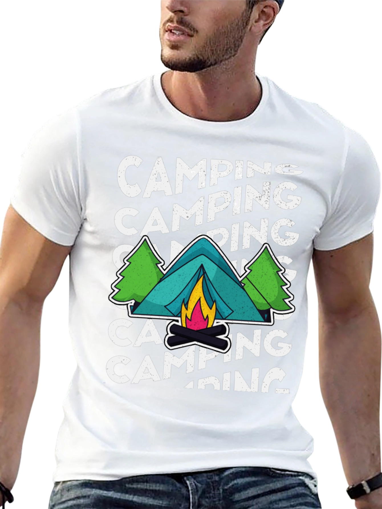 Camping Adventure Graphic Tee