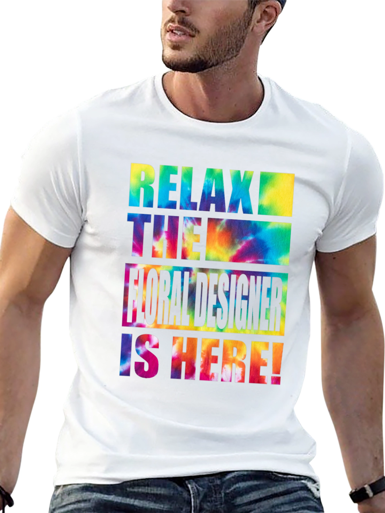 Relax The Floral Designer Is Here T-Shirt