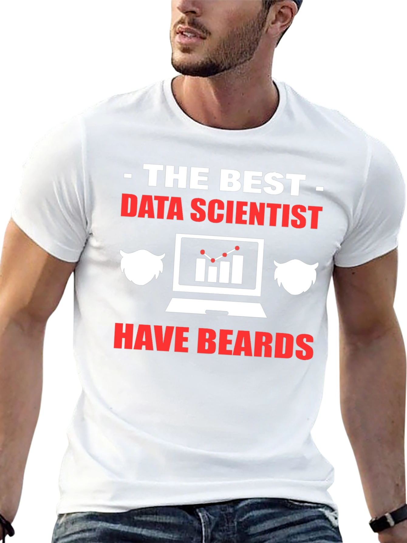 Data Scientist Beard T-Shirt
