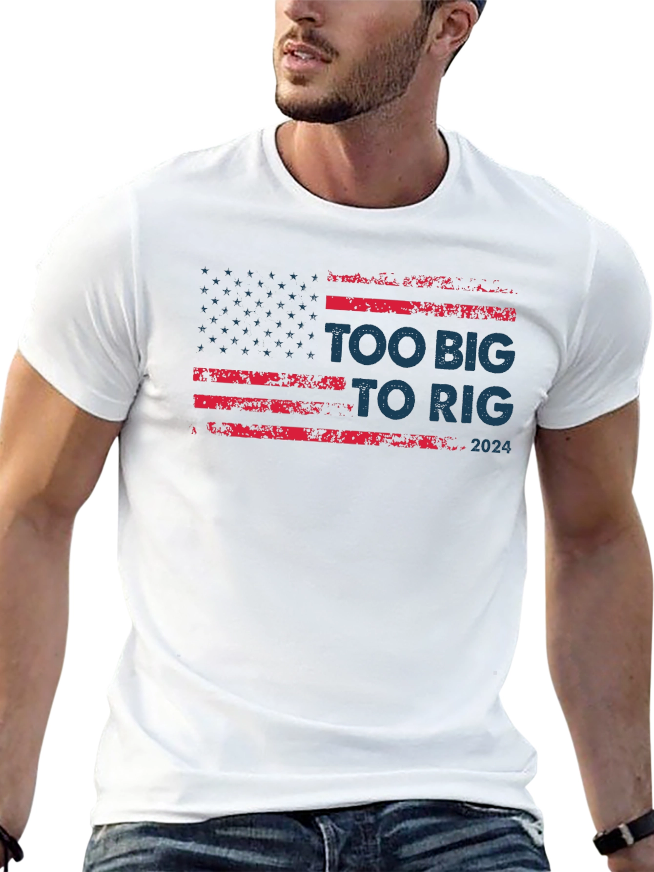 Too Big to Rig 2024 Graphic T-Shirt