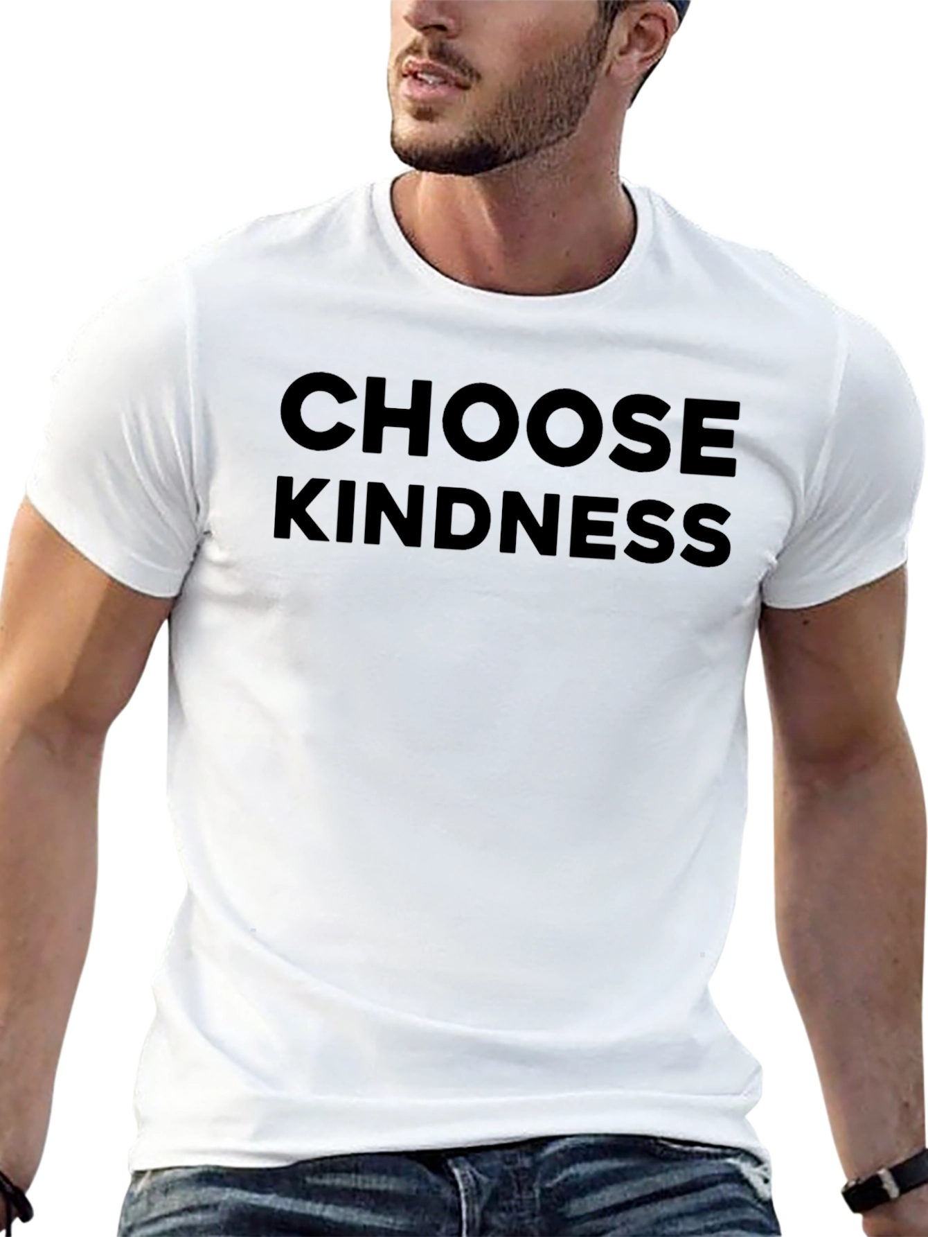 Choose Kindness Graphic Tee - Soft Cotton Blend