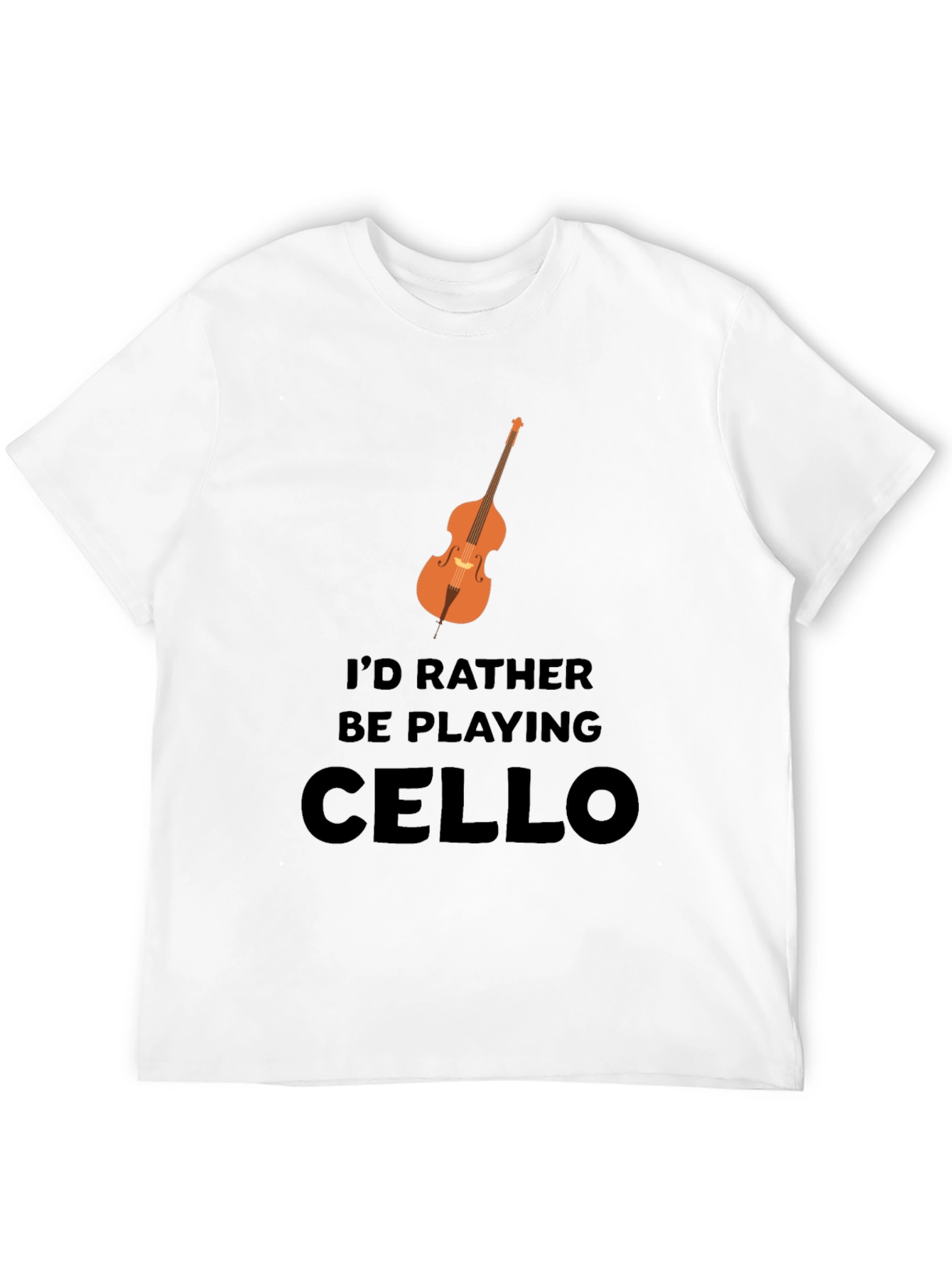 Cello Player T-Shirt - Music Lover Tee
