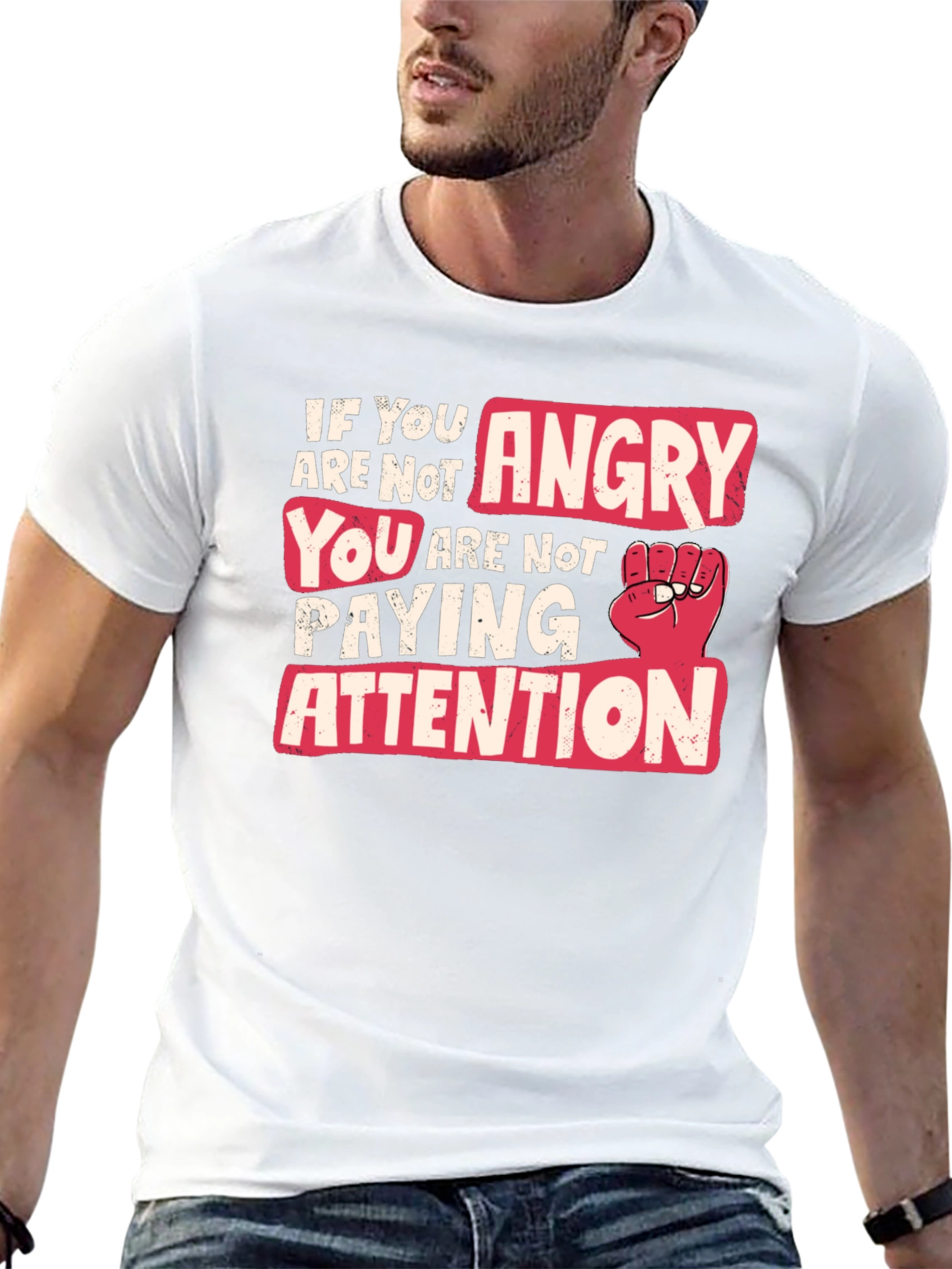 If Youre Not Angry Awareness T-Shirt
