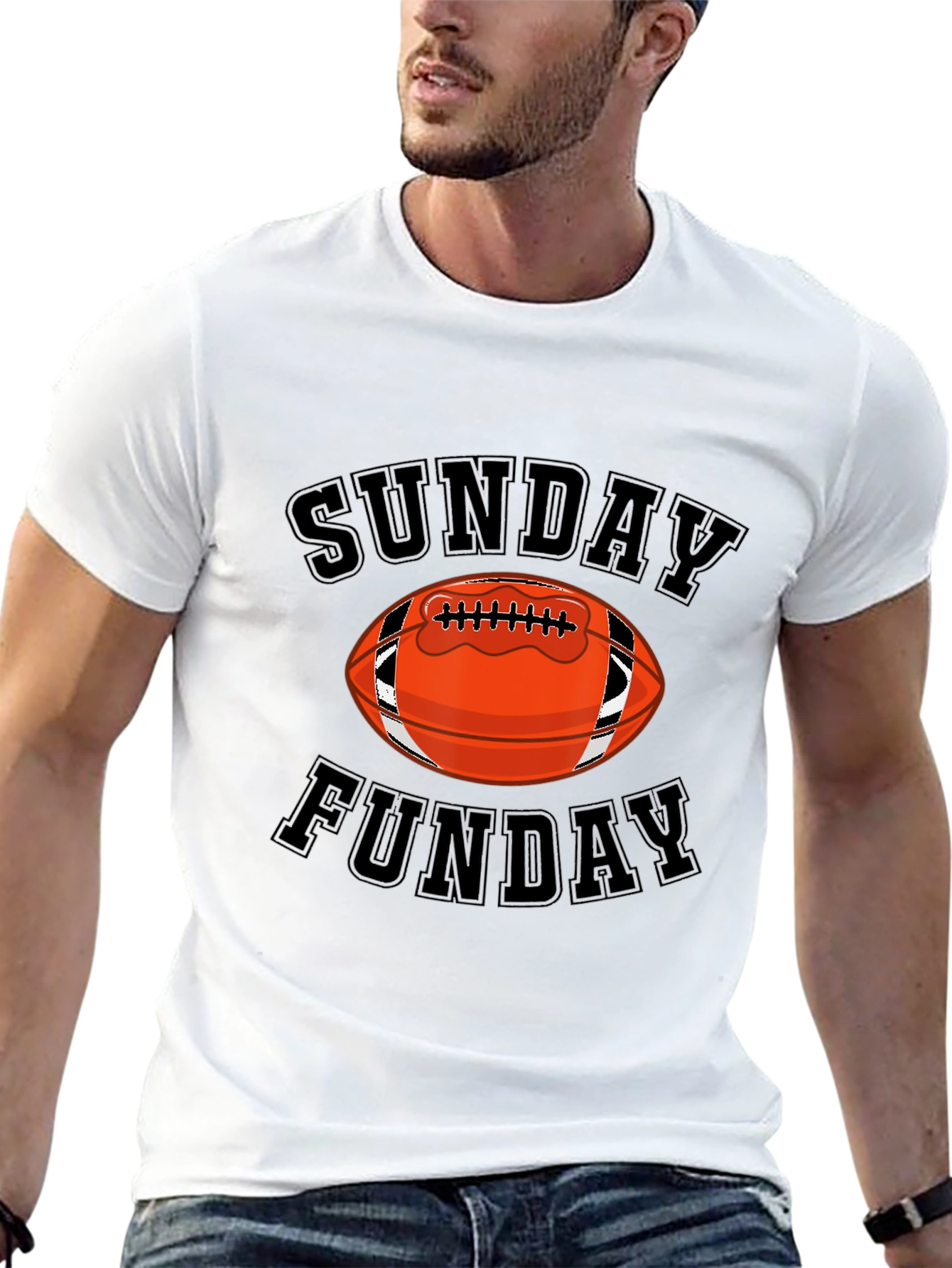 Sunday Funday Football T-Shirt