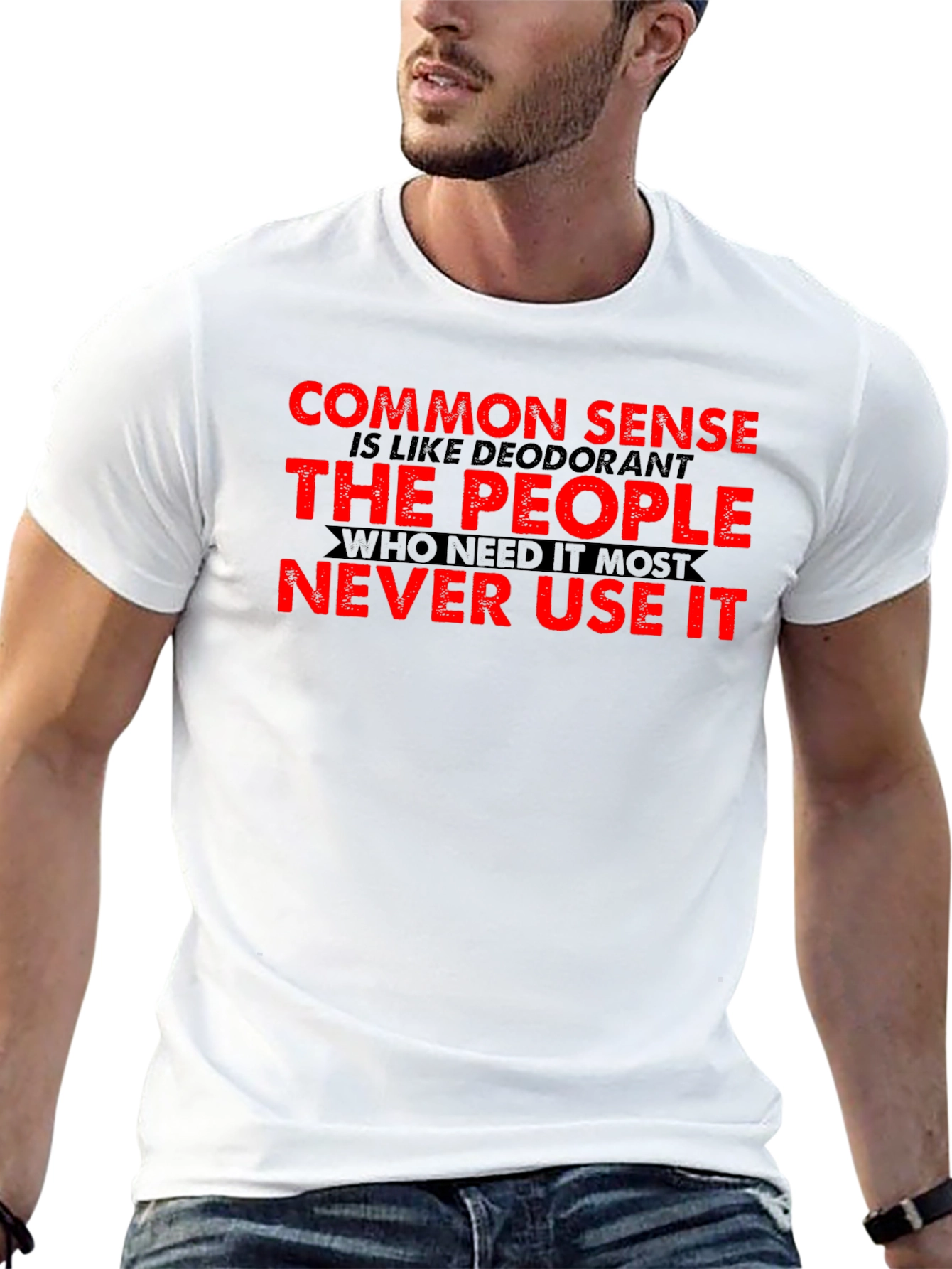 Common Sense Deodorant Graphic Tee