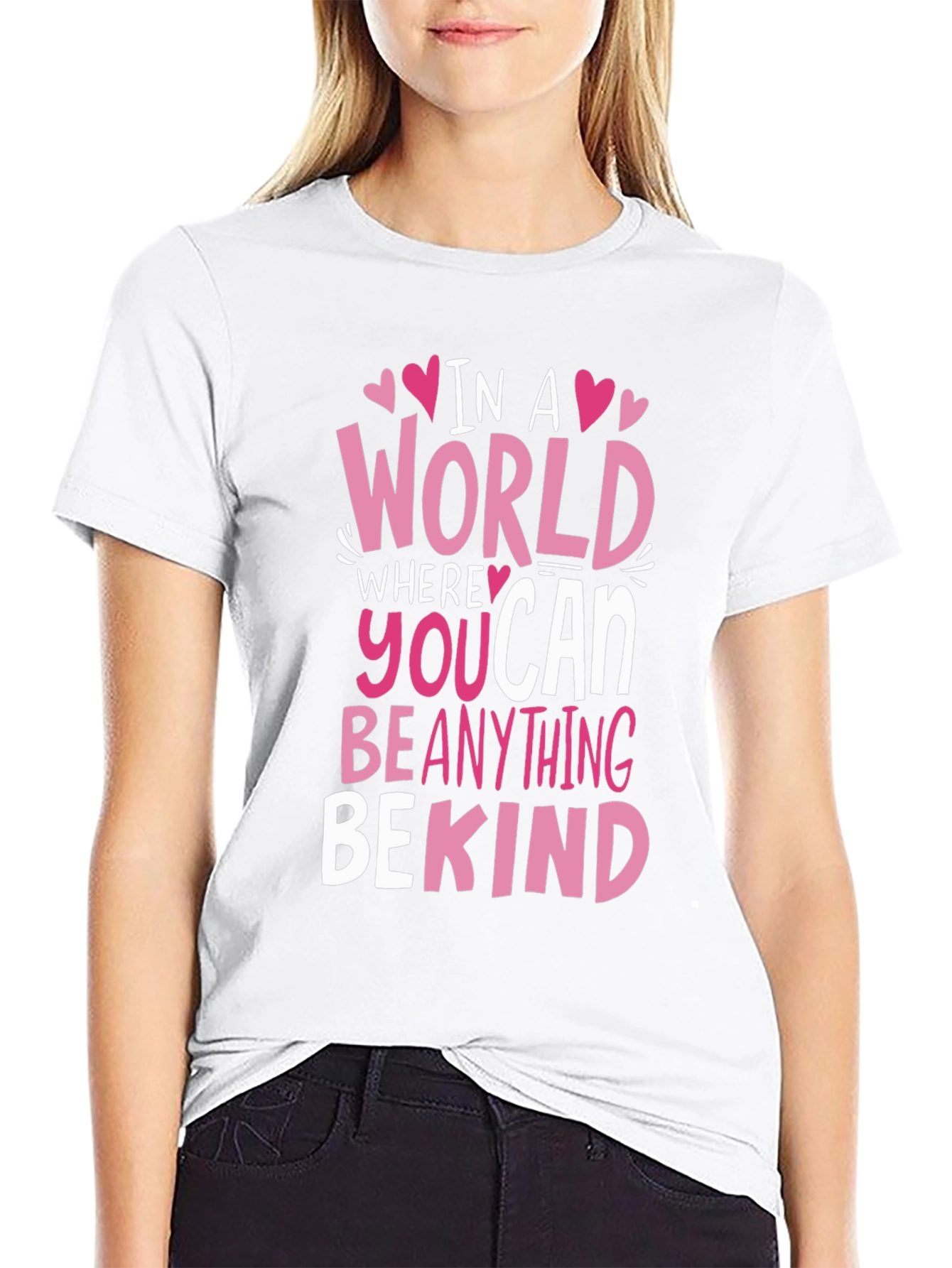 In A World Be Kind Graphic Tee