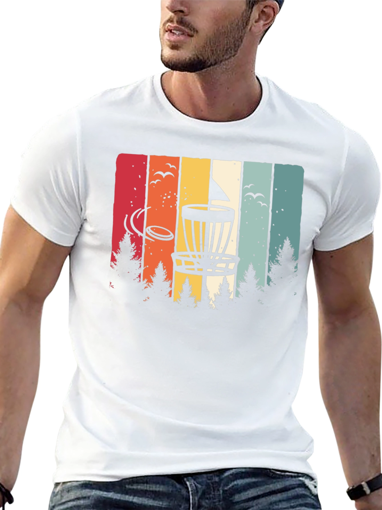 Retro Disc Golf T-Shirt | Sporty & Stylish