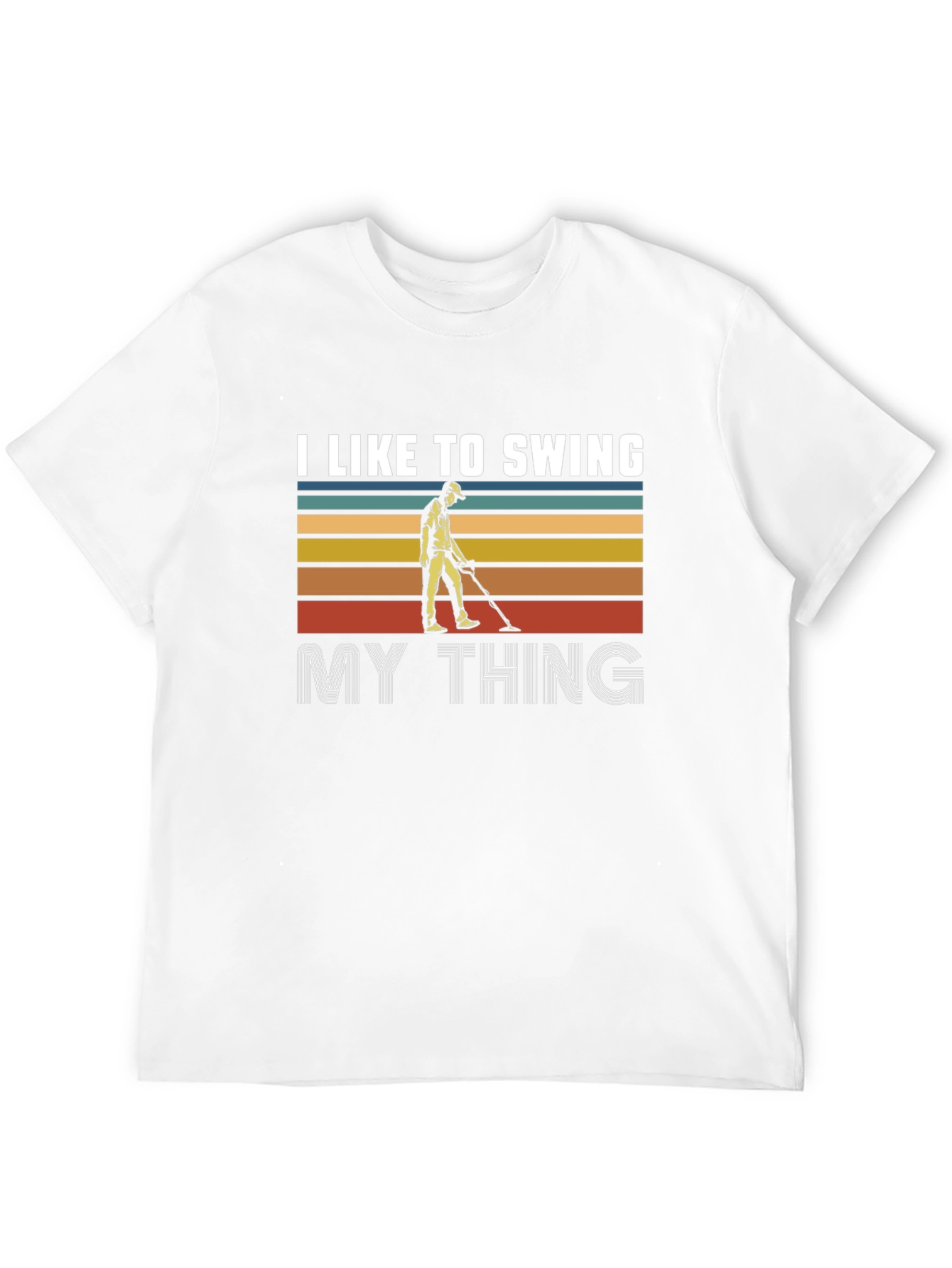 I Like to Swing My Thing Retro T-Shirt