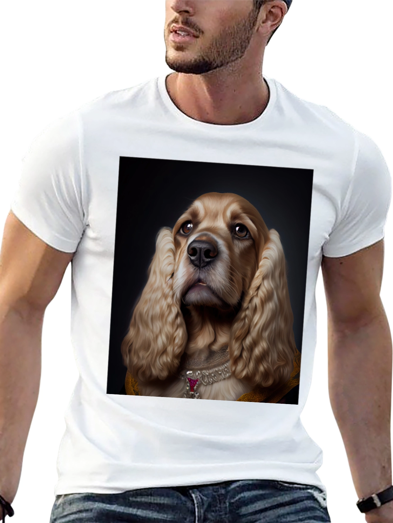 Regal Dog Portrait T-Shirt