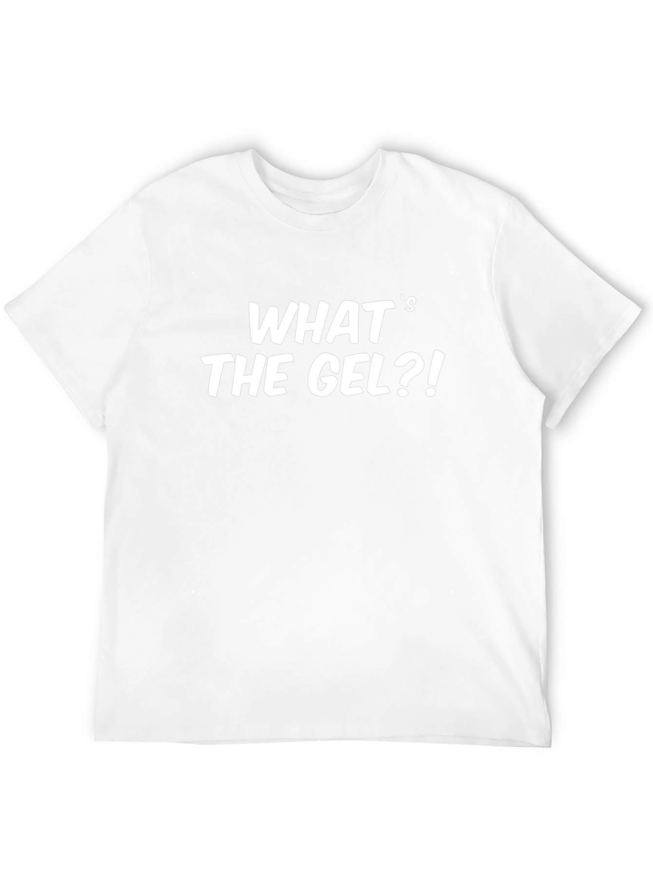 Whats The Gel?! Graphic Tee - Black
