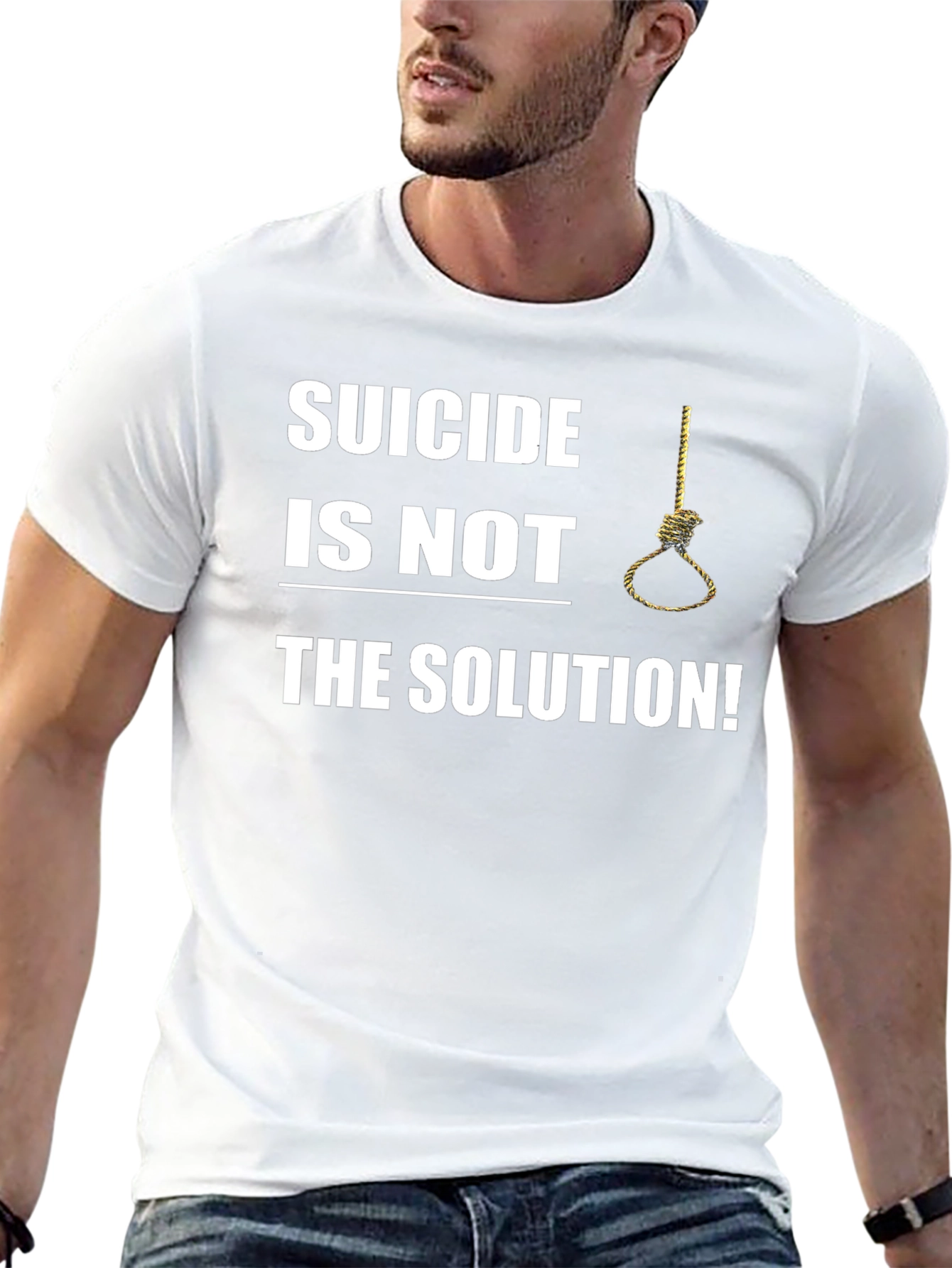 Suicide Is Not The Solution Graphic T-Shirt