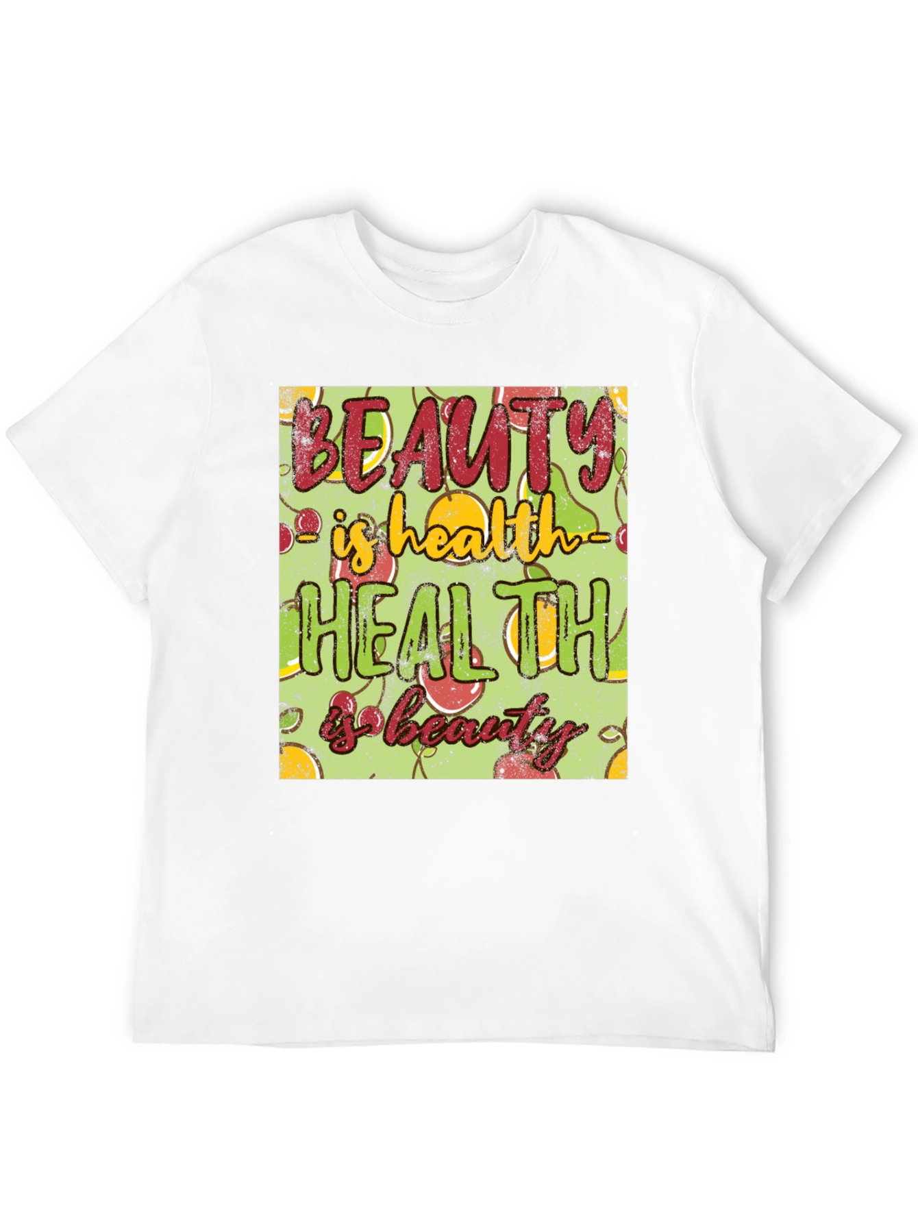 Beauty is Health T-Shirt - Wellness Graphic Tee