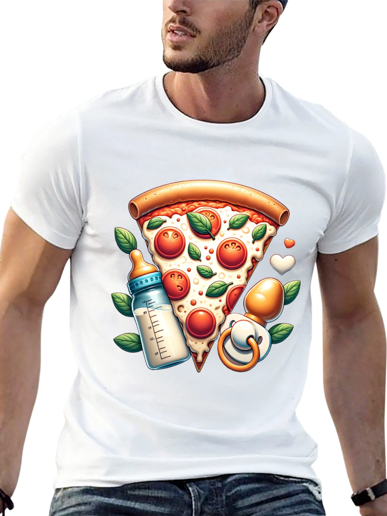 Pizza Baby Humor T-Shirt
