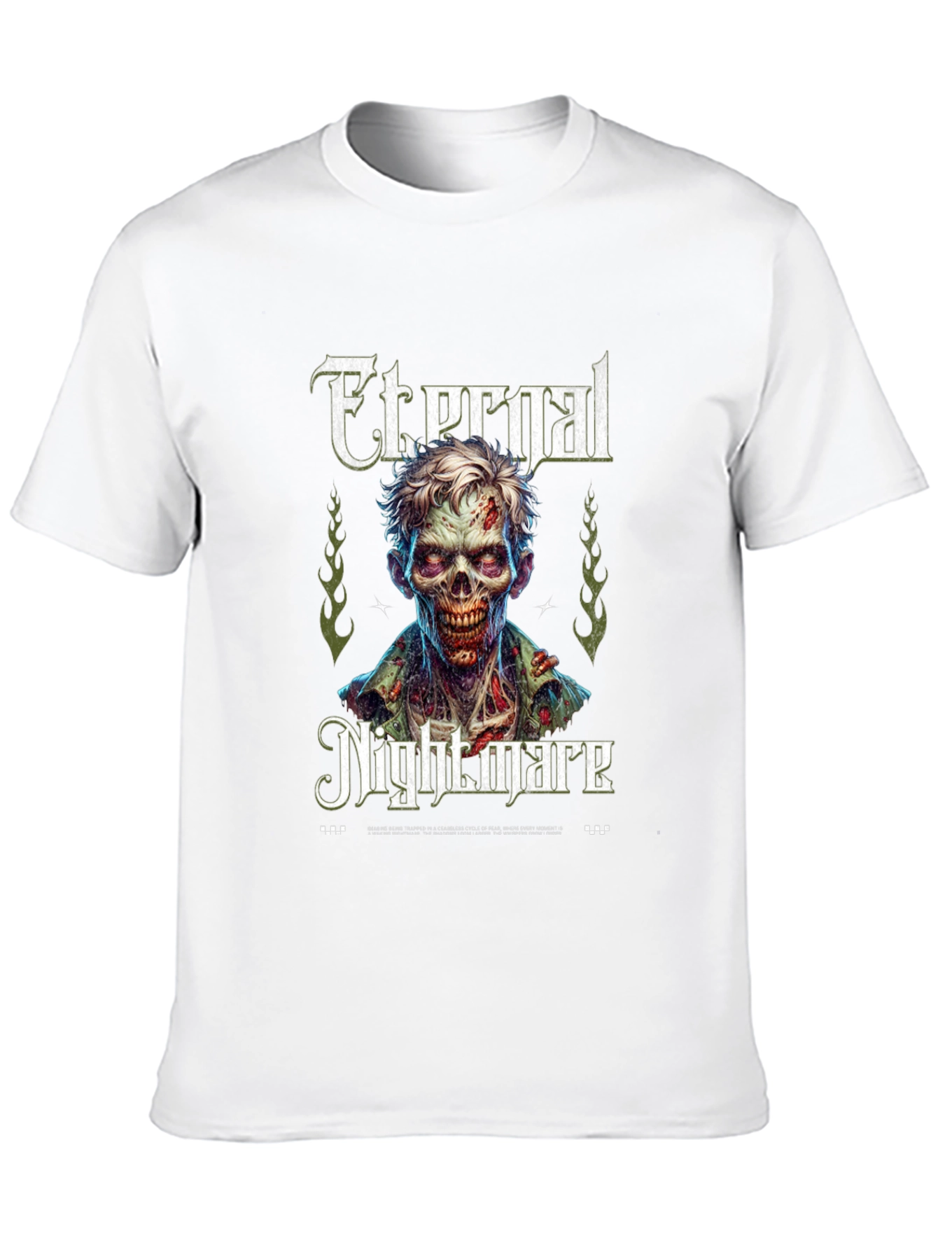 Eternal Nightmare Zombie Graphic T-Shirt
