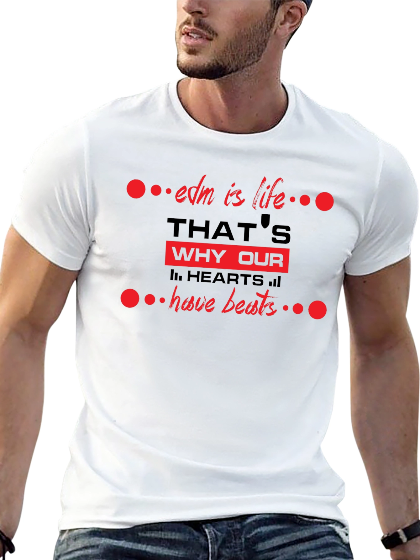 EDM Is Life T-Shirt - Music Lover Tee