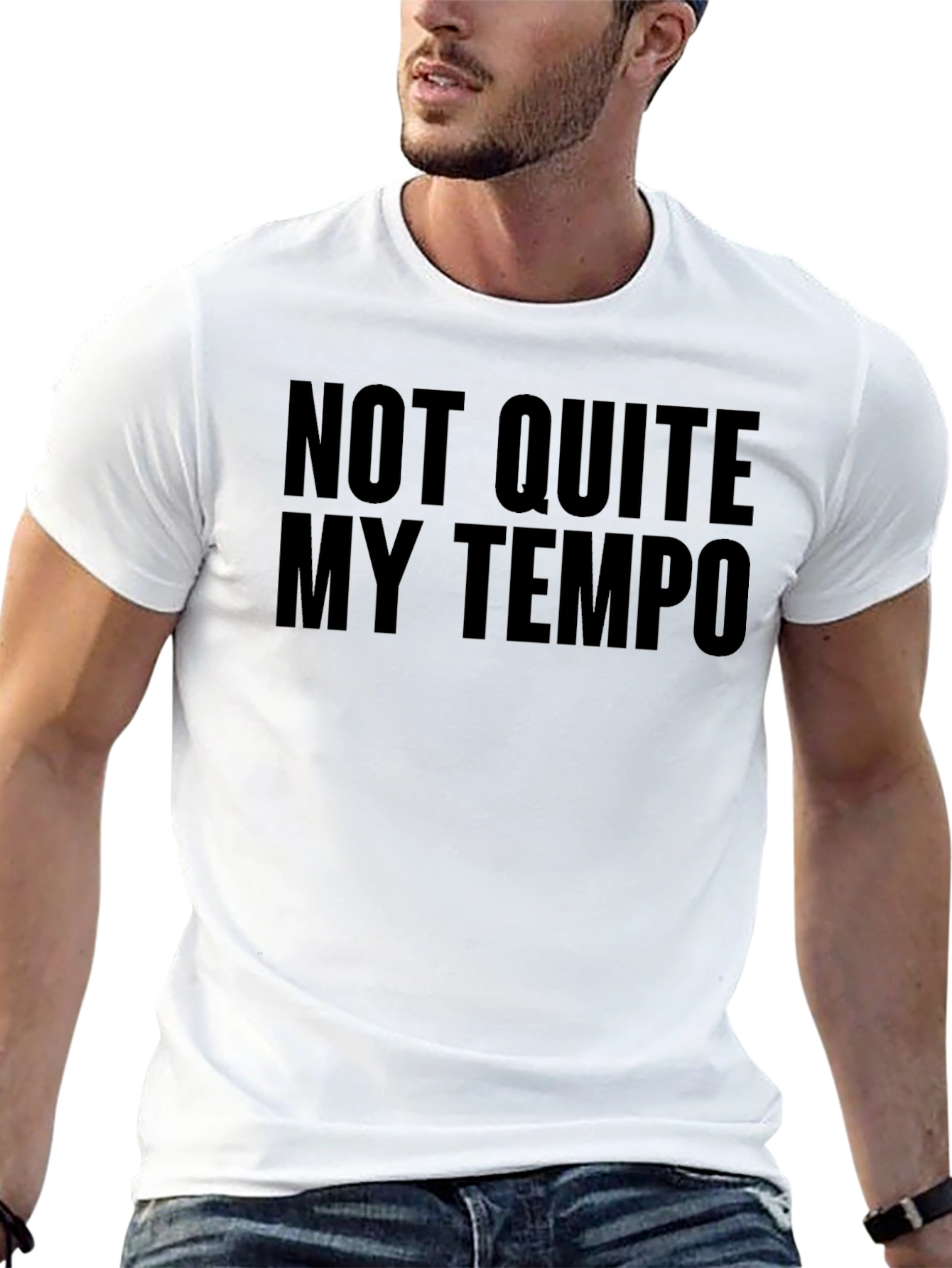 Not Quite My Tempo Crew Neck T-Shirt