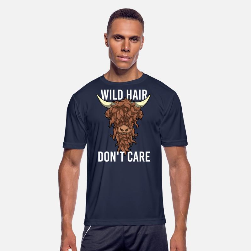 Wild Hair Don't Care Hipster Hairstyles Gift Cow