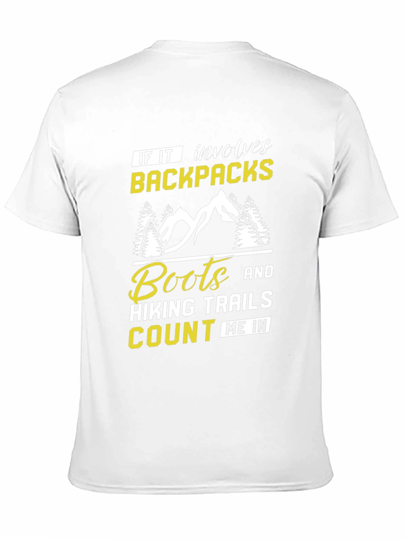 Backpacks Boots Hiking Trails T-Shirt