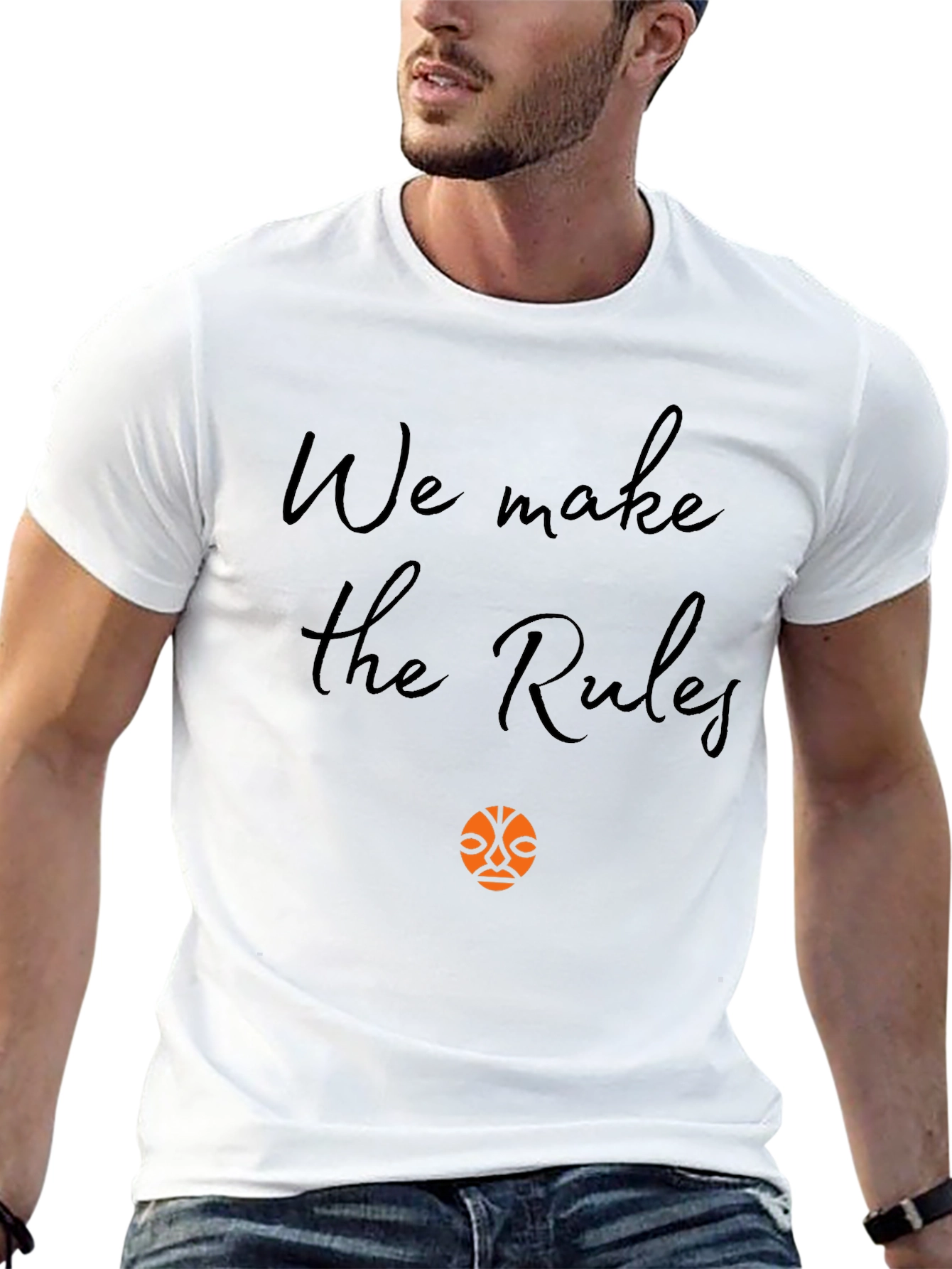 We Make the Rules Black Graphic Tee