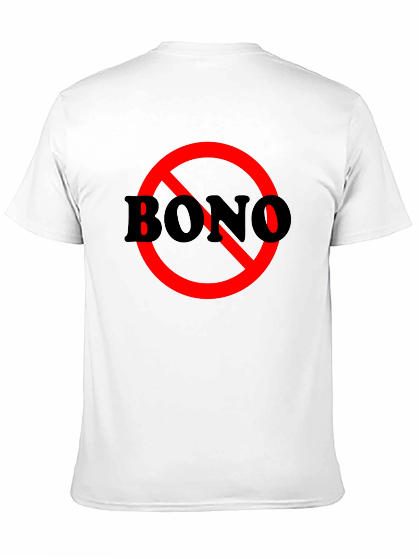 Anti-Bono T-Shirt - Red Circle Graphic Tee