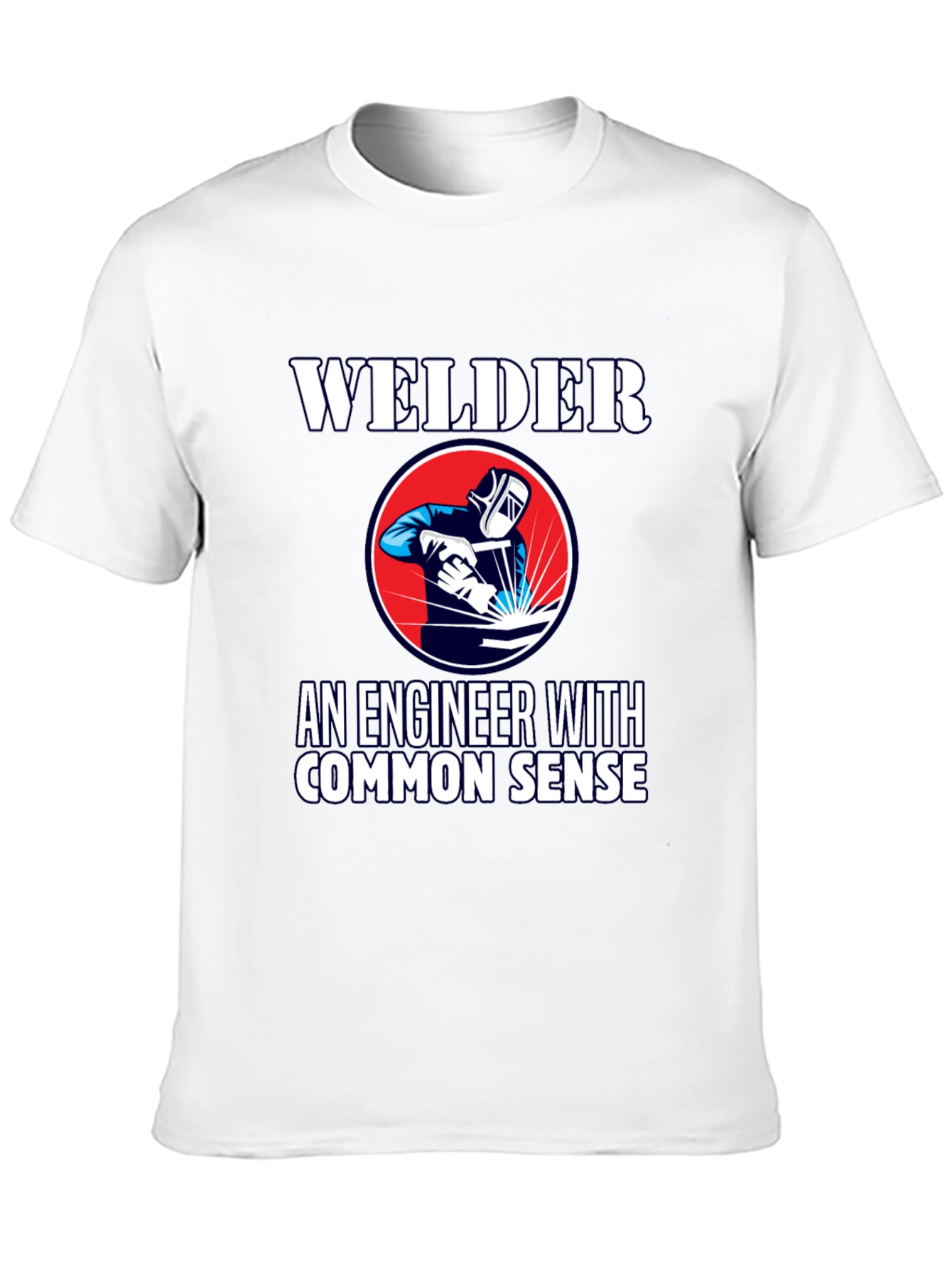 Welder Engineer Humor Graphic T-Shirt