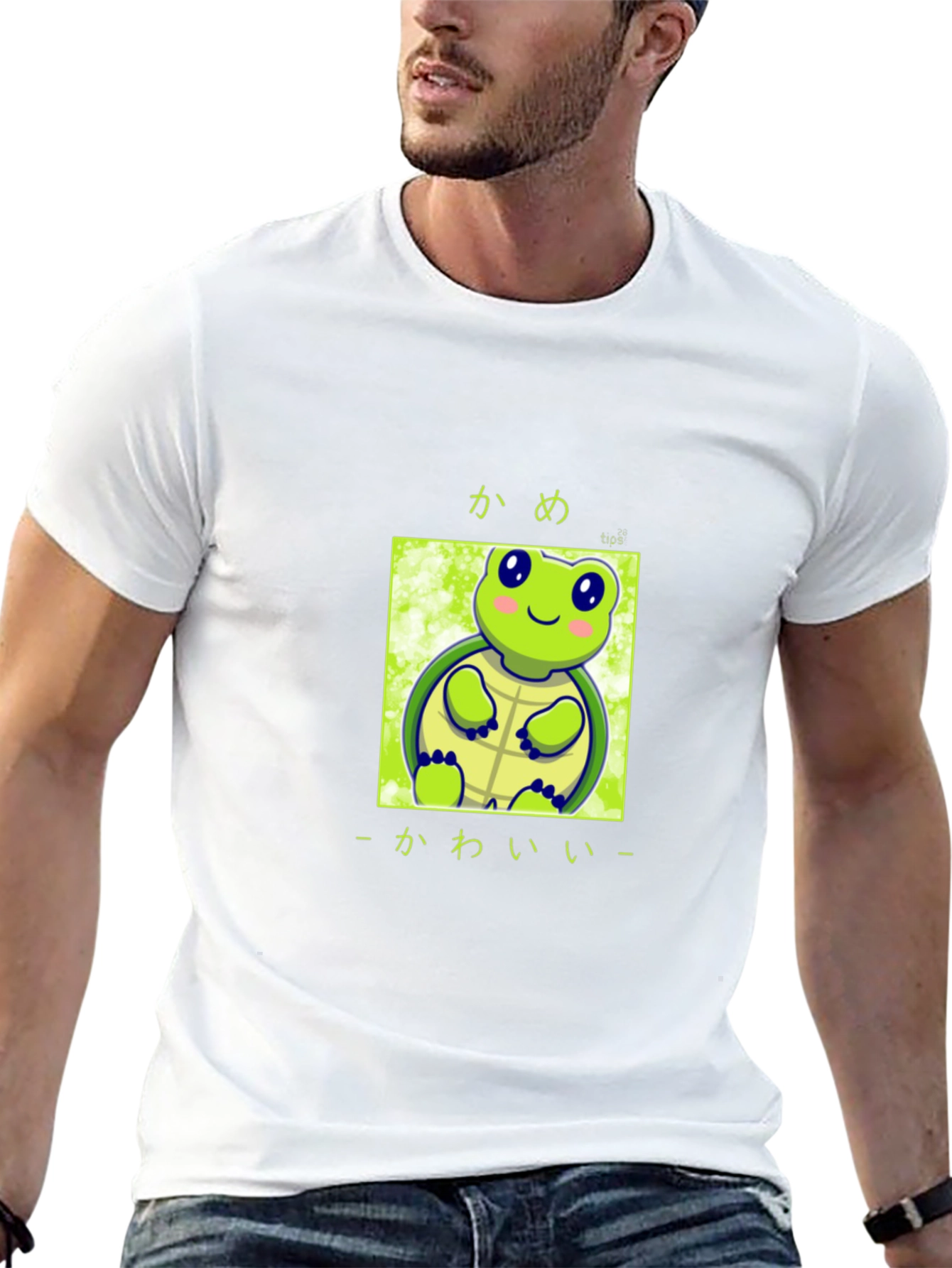Kawaii Turtle T-Shirt - Cute Anime Style