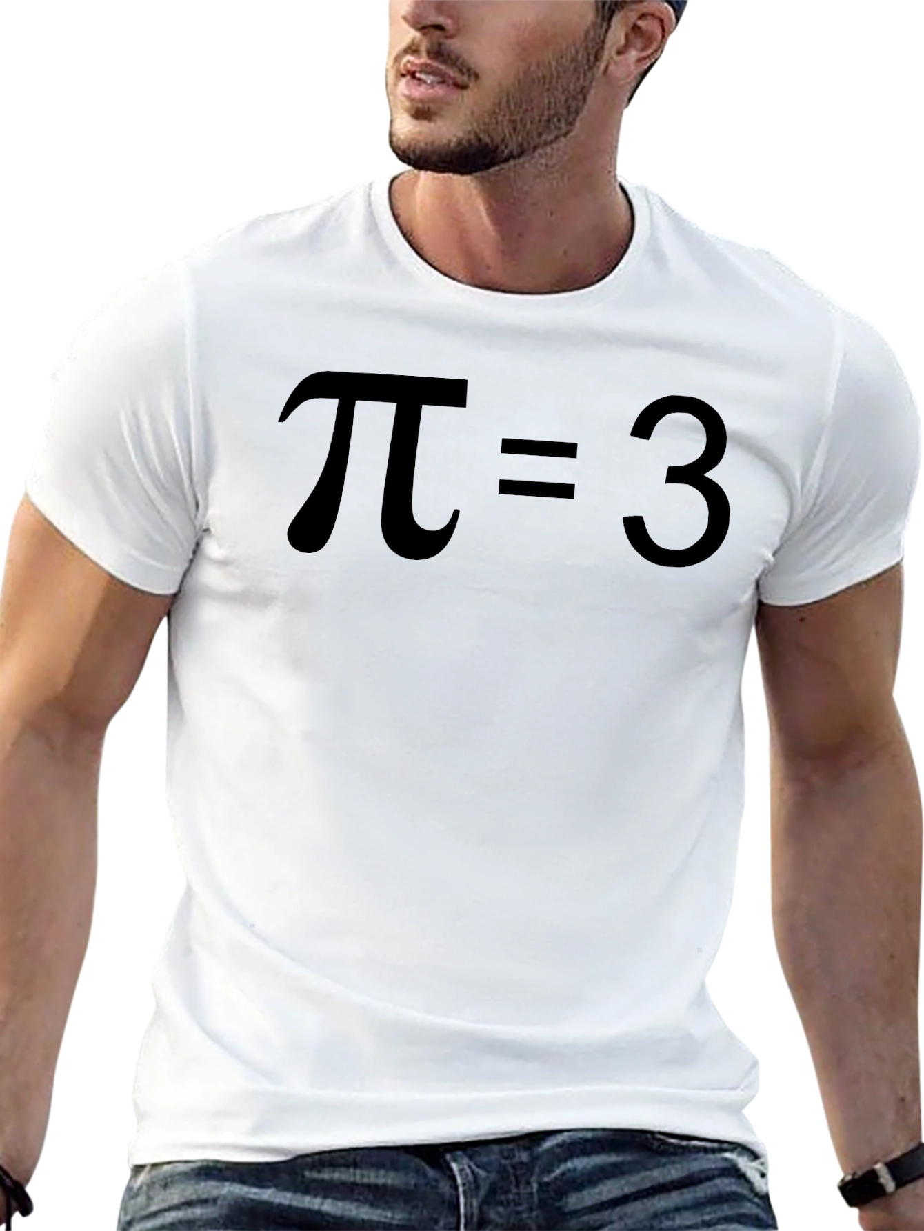 Pi Equals 3 Funny Math T-Shirt