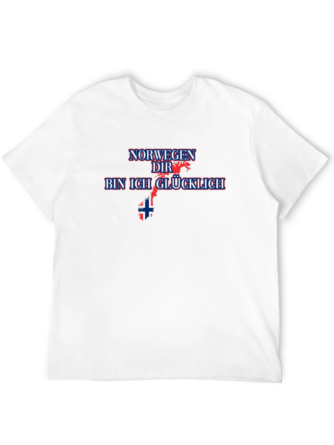 Norway Im Happy Graphic Tee - Black
