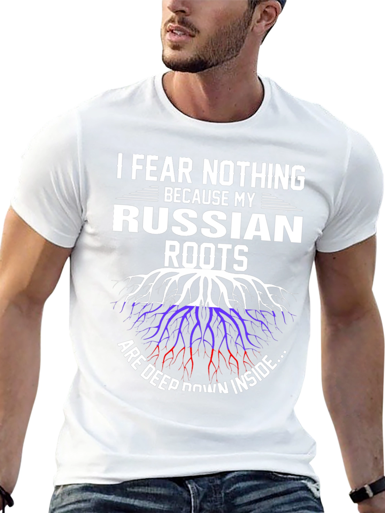Russian Roots Graphic Tee - I Fear Nothing