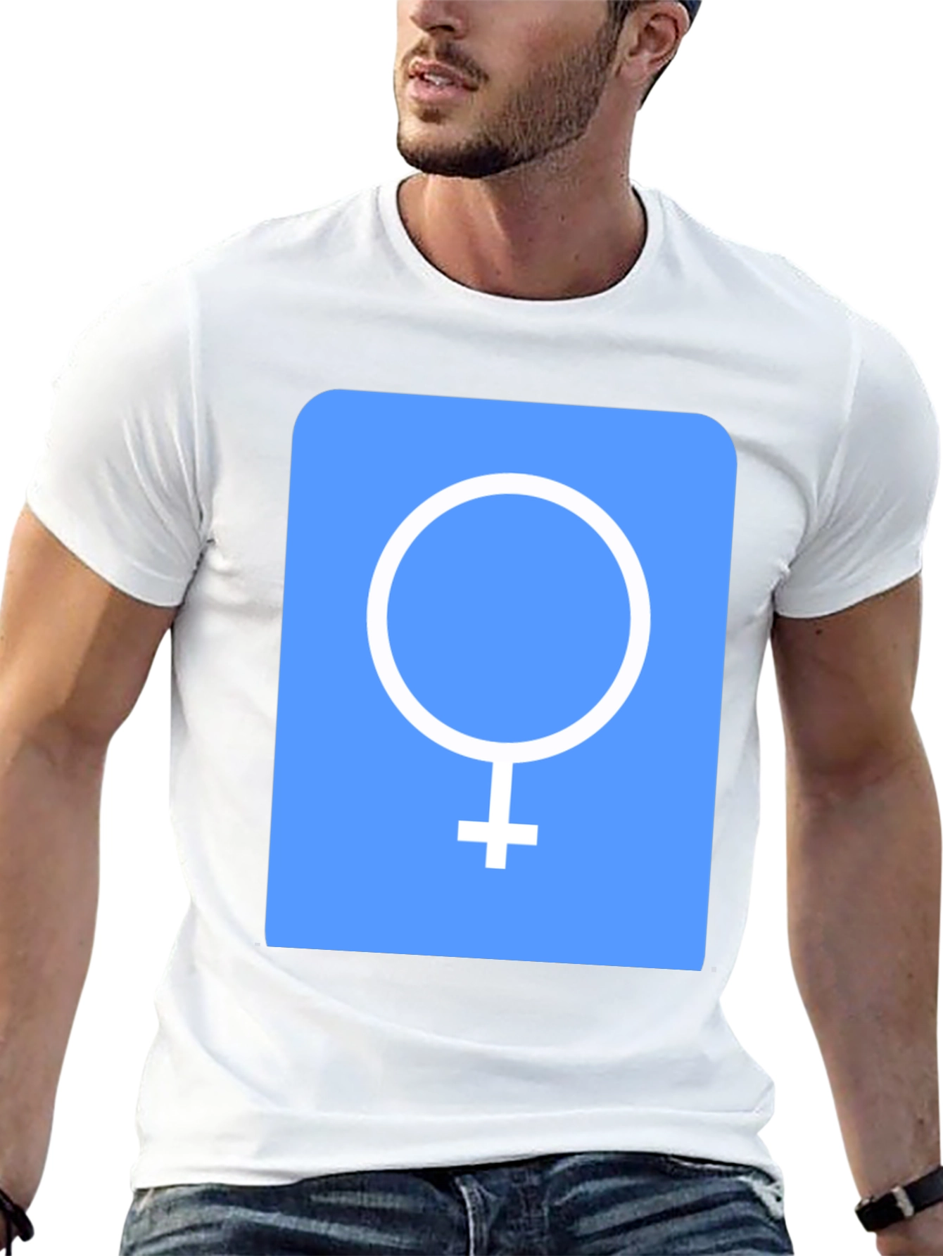 Feminine Symbol Graphic Tee - Unisex Soft Cotton Shirt