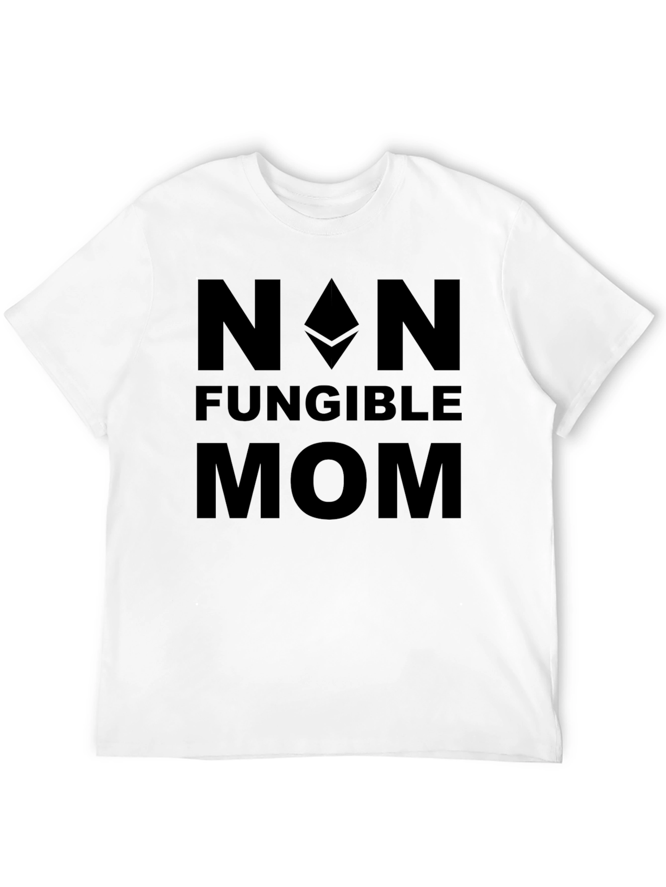 Non-Fungible Mom Black T-Shirt