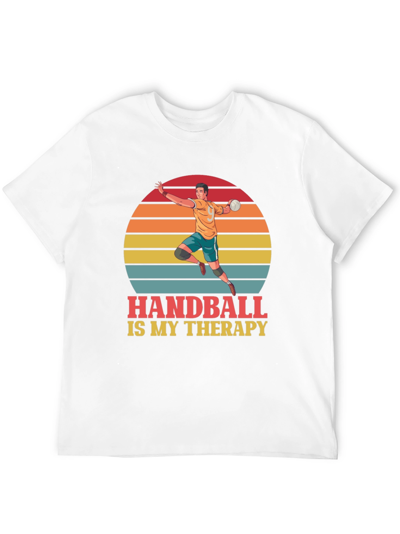 Handball is My Therapy Graphic Tee