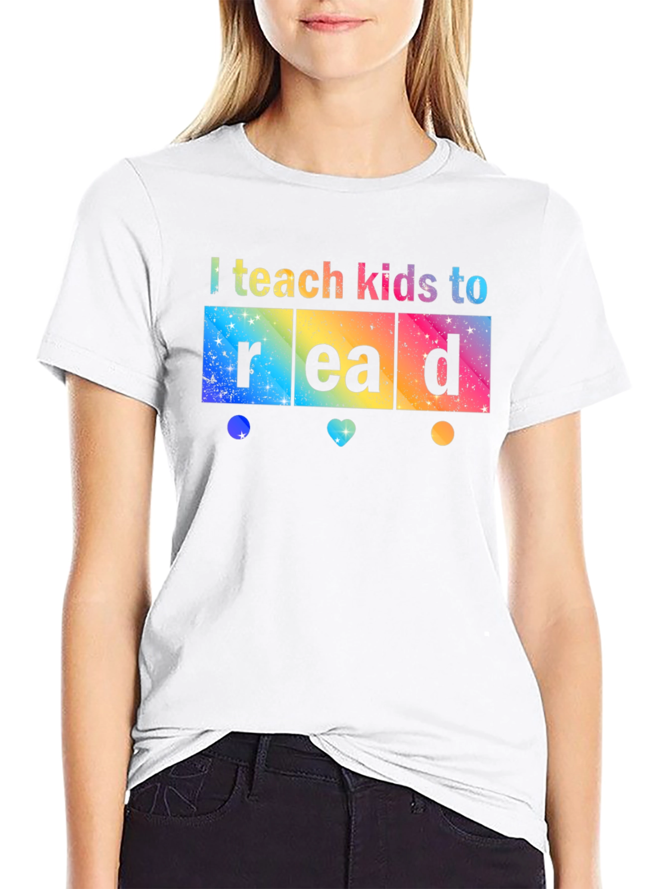 I Teach Kids To Read Rainbow T-Shirt