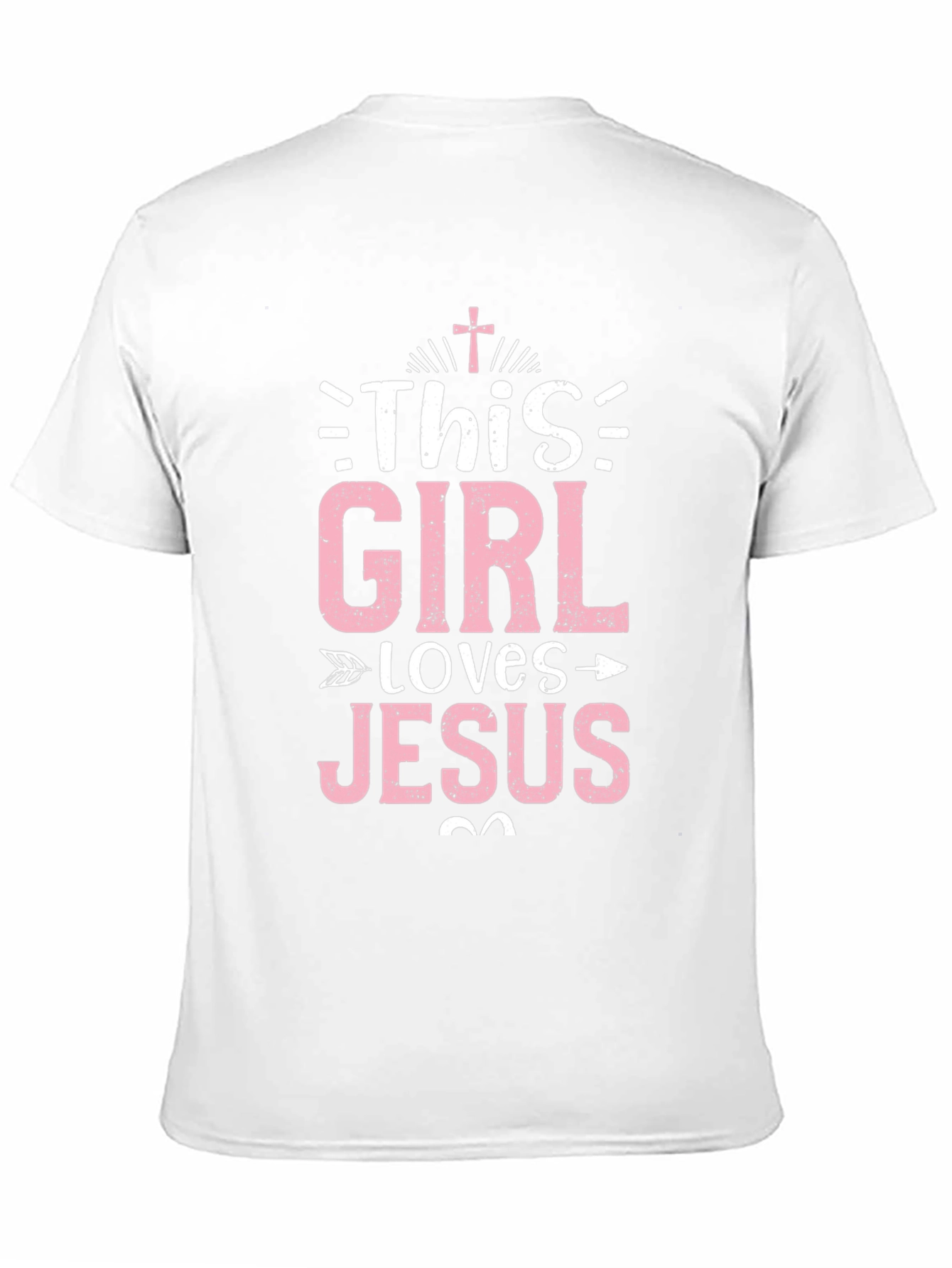 This Girl Loves Jesus T-Shirt - Christian Apparel