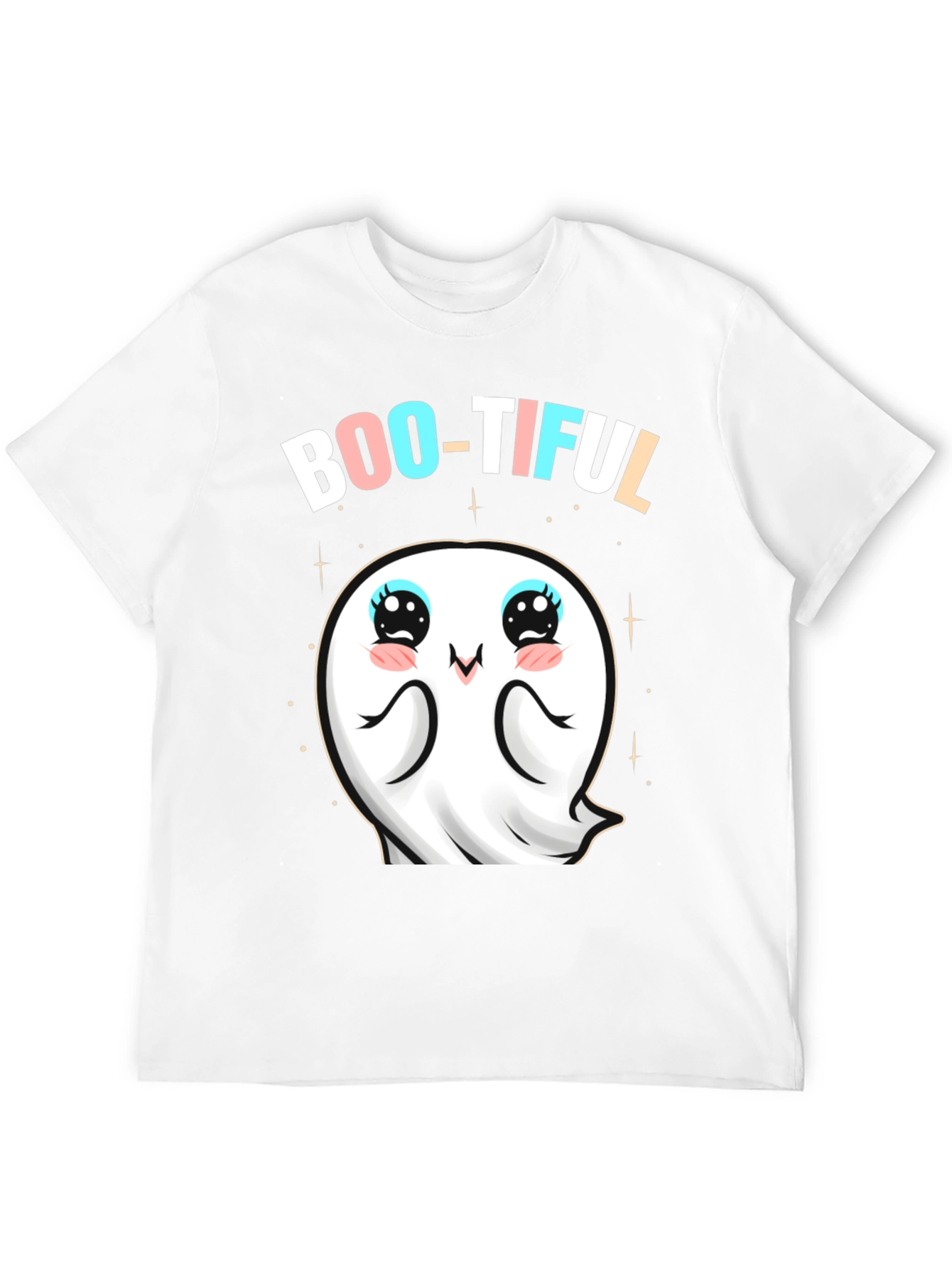 Boo-Tiful Ghost T-Shirt - Cute Halloween Apparel