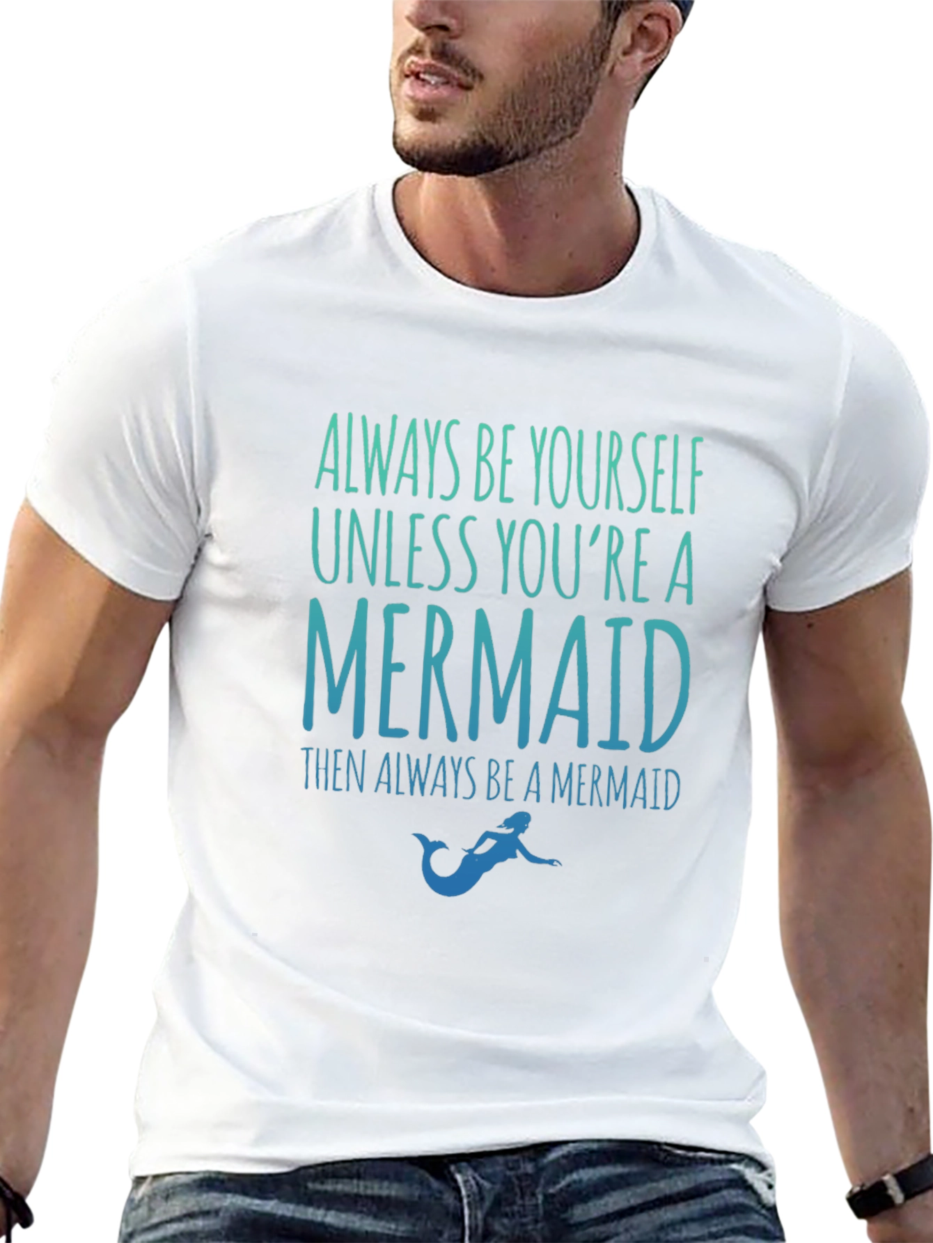 Always Be Yourself Mermaid T-Shirt