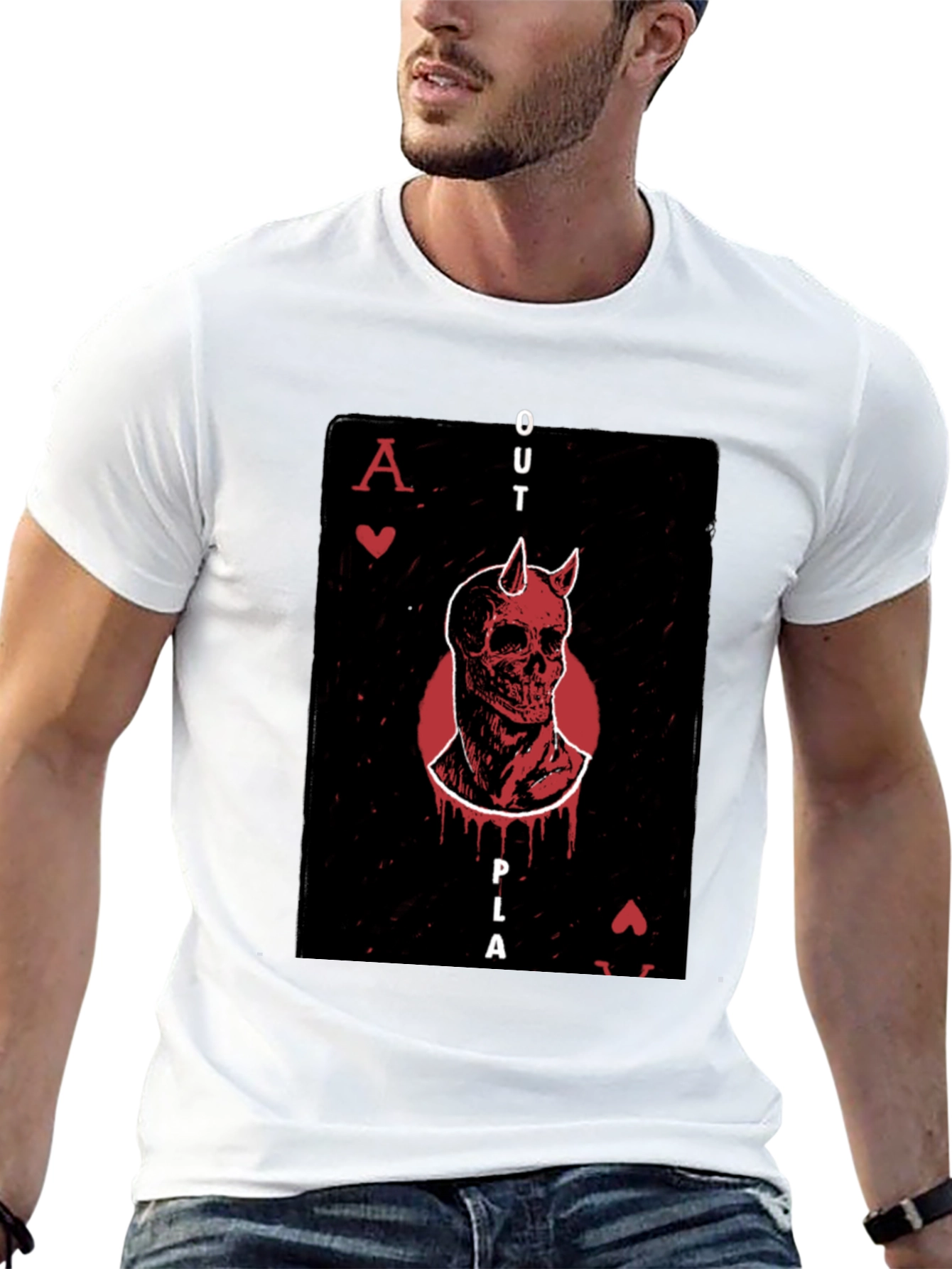 Ace Outplay Graphic Tee - Devil Skull