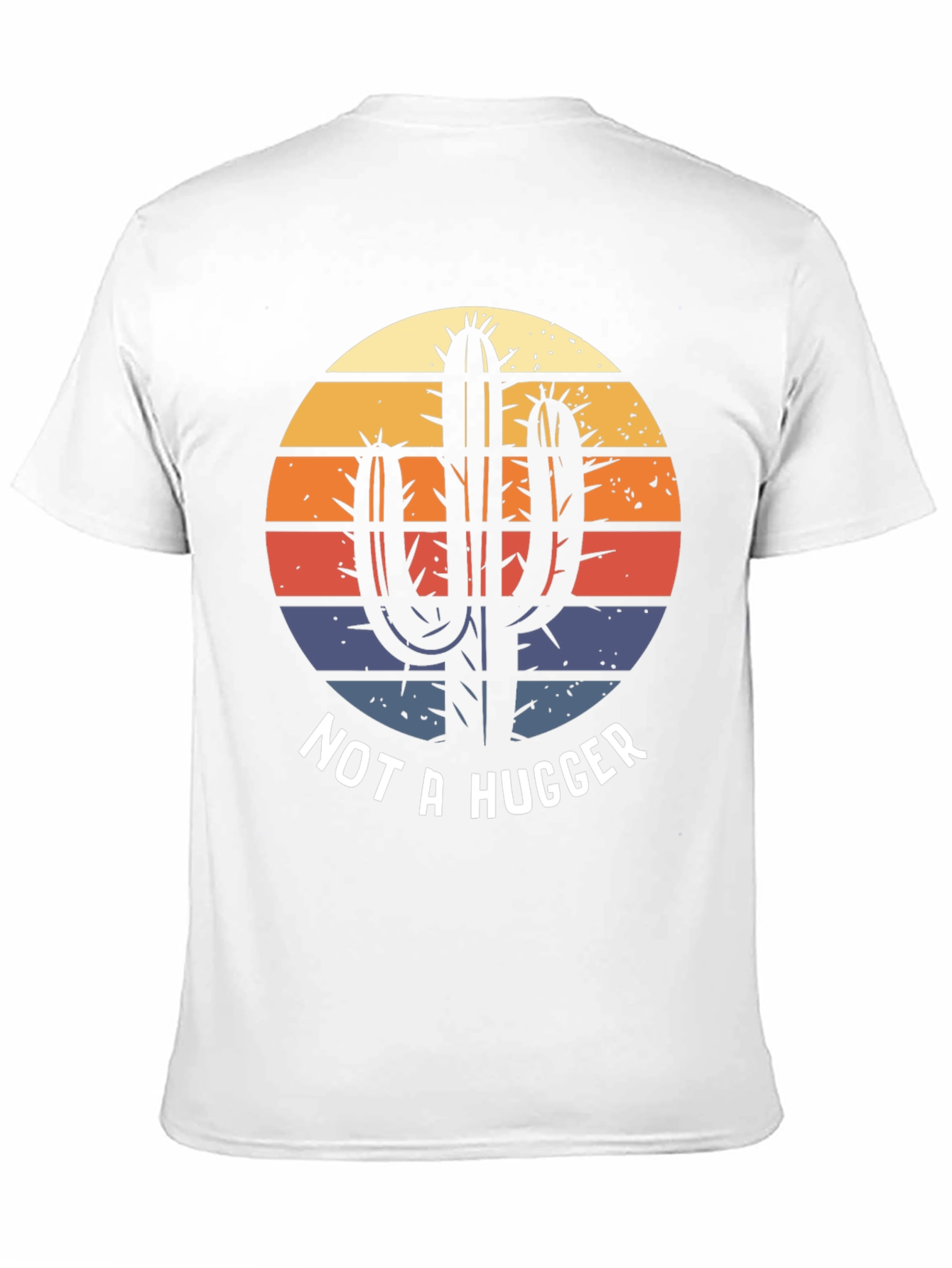 Not a Hugger Cactus T-Shirt - Unisex Graphic Tee