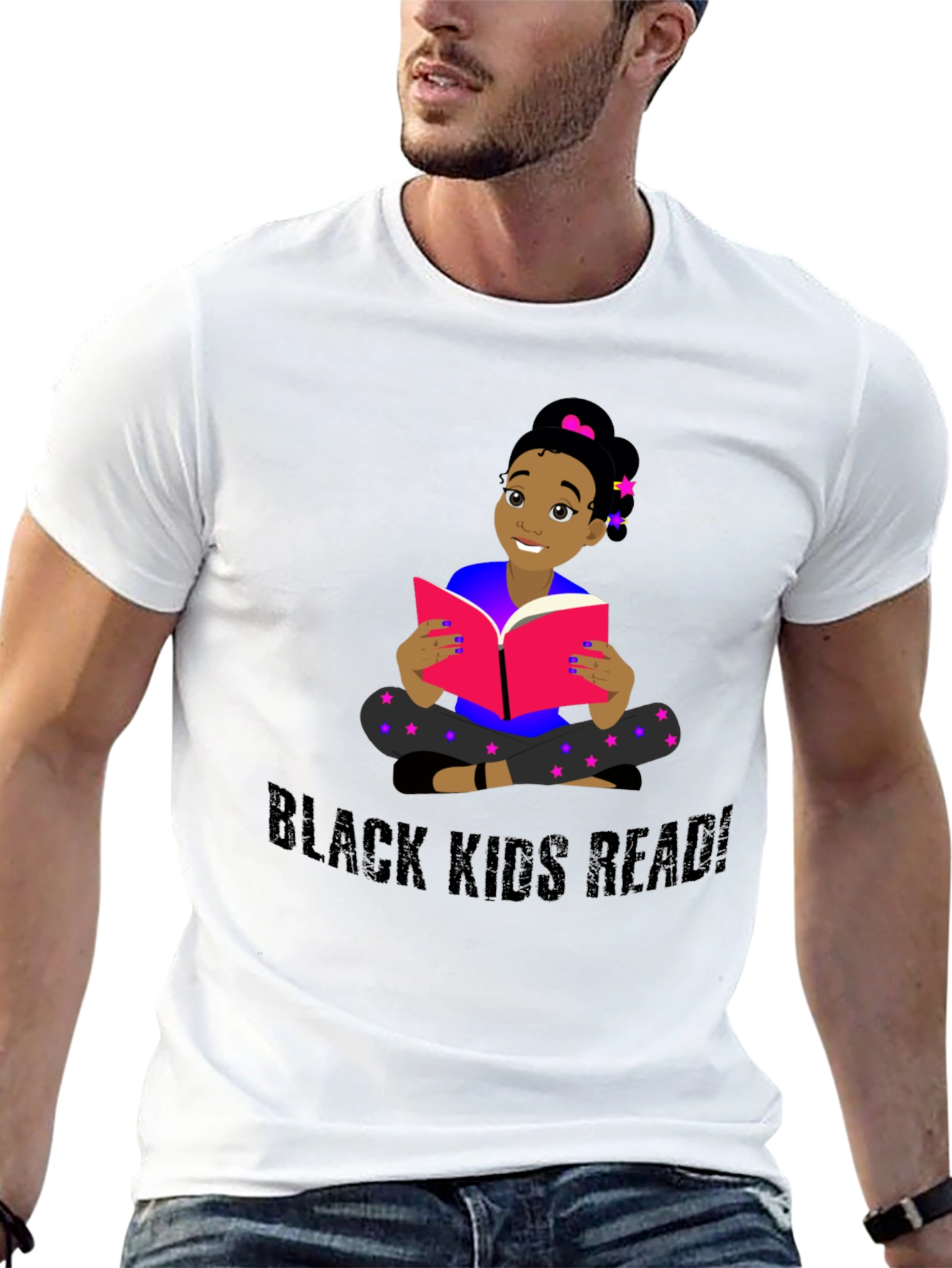 Black Kids Read T-Shirt - Empowering Education