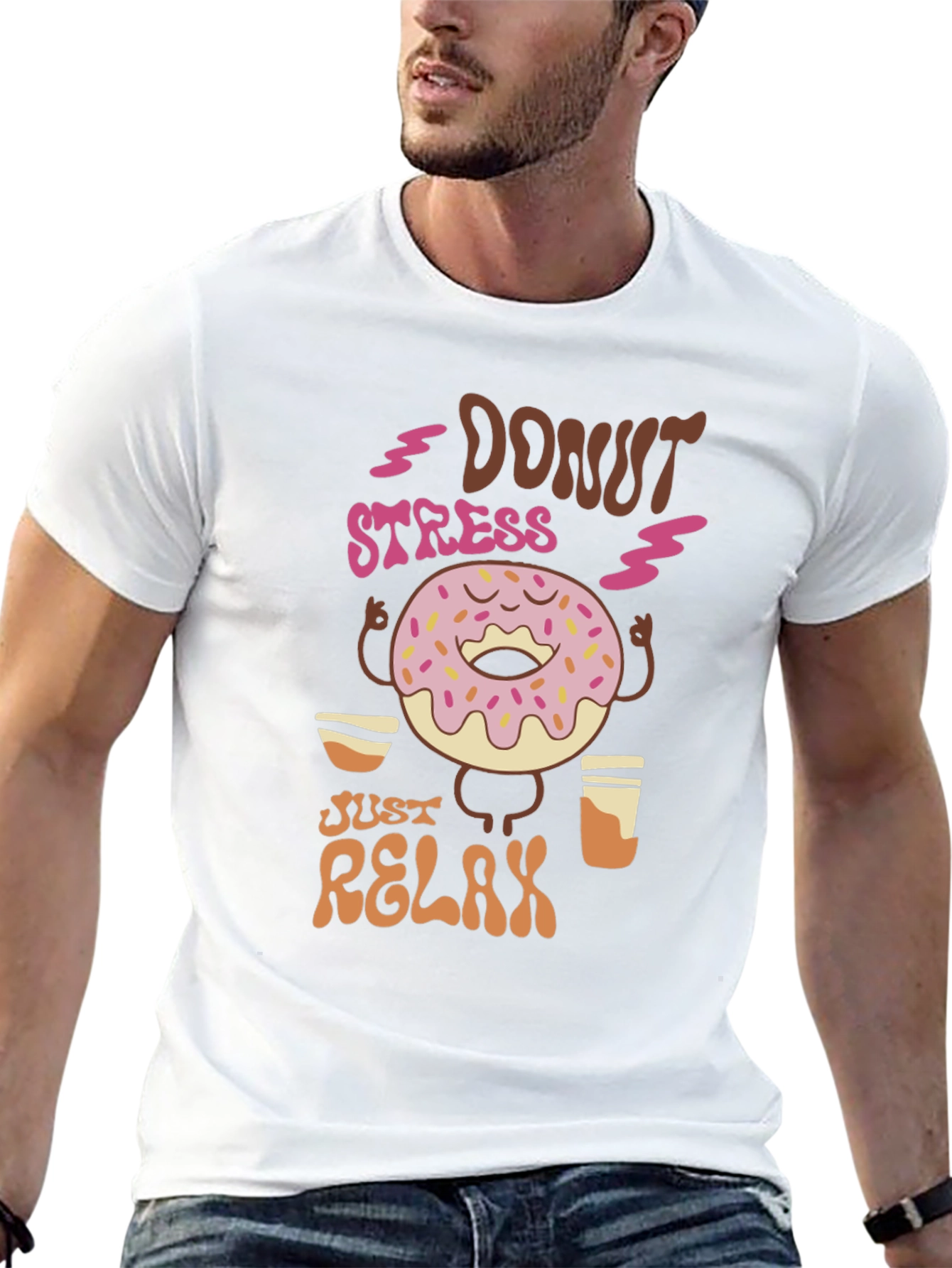 Donut Stress Just Relax T-Shirt