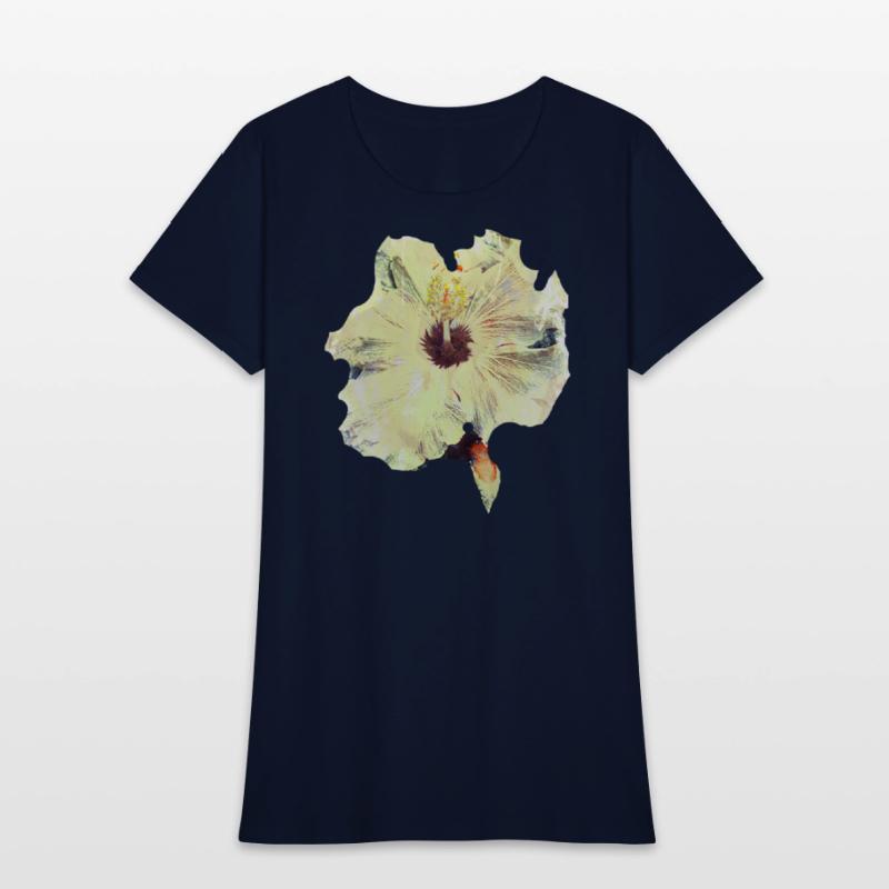 Yellow Flower, Primitive, Folk, Minimalist Art