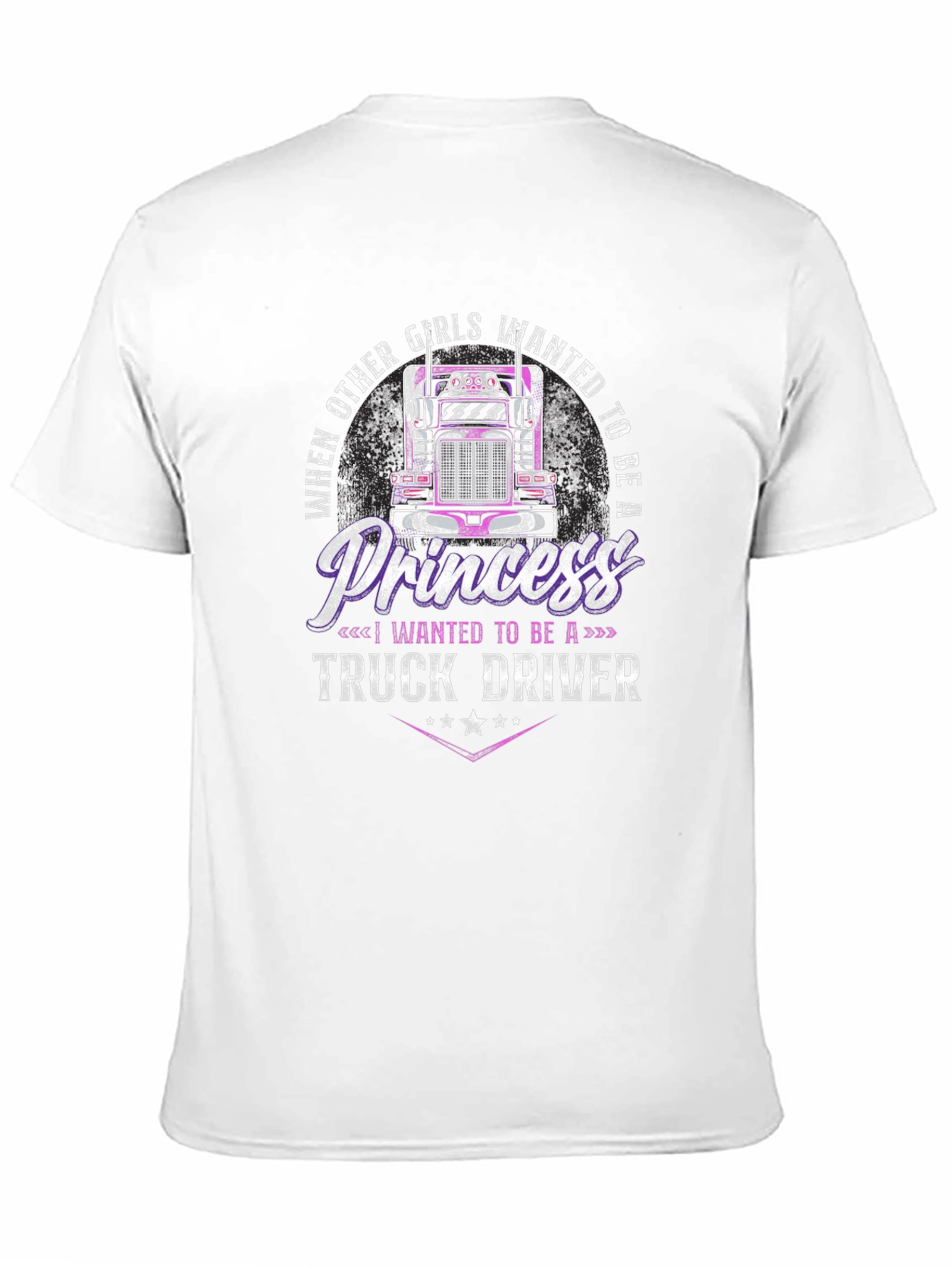Truck Driver Princess T-Shirt