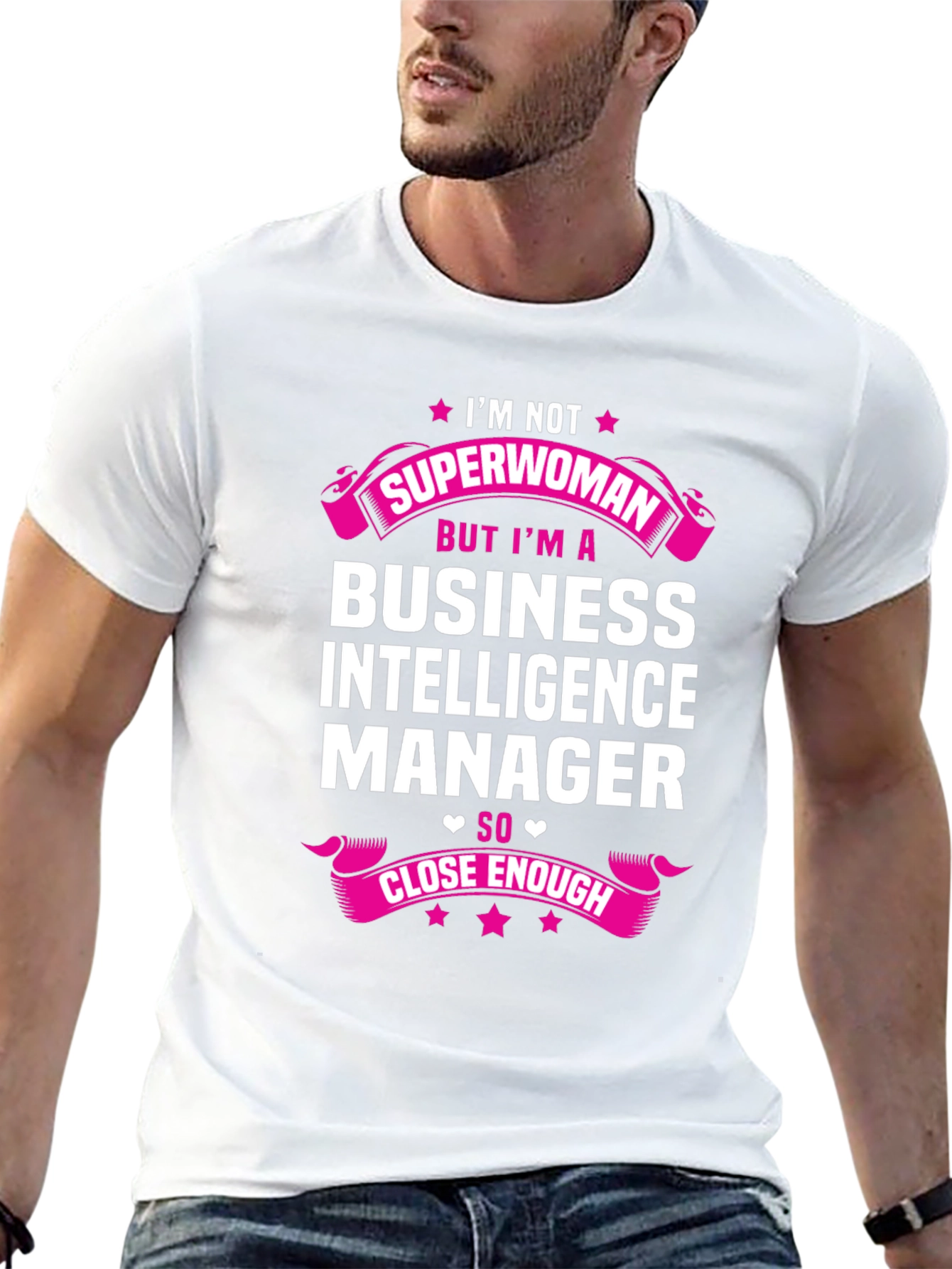 Business Intelligence Manager Superwoman T-Shirt