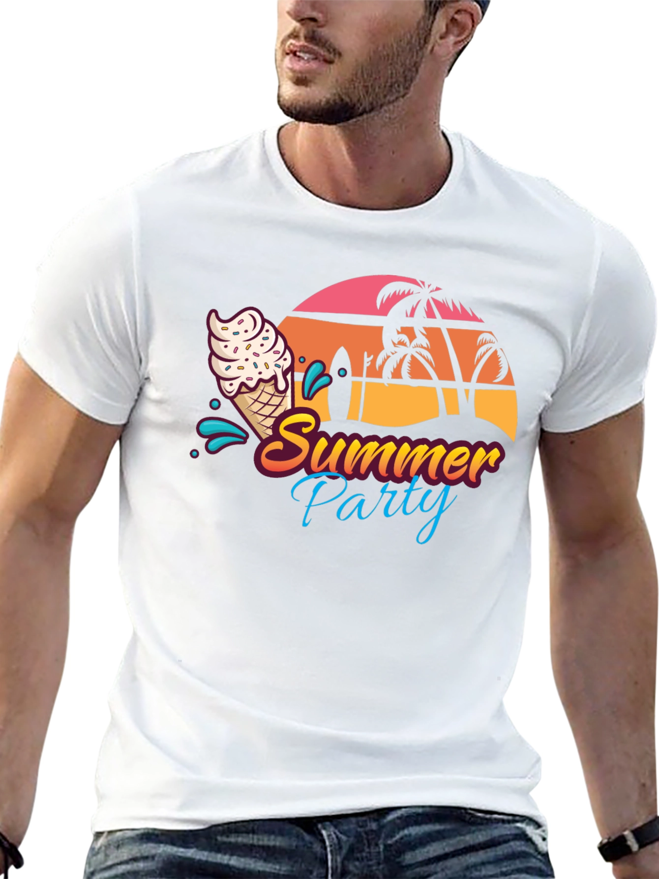 Summer Party Graphic Tee - Vacation Vibes
