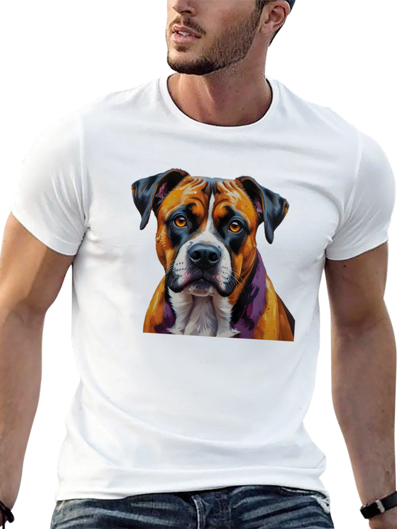 Dog Breed Graphic Tee - Unisex Black T-Shirt