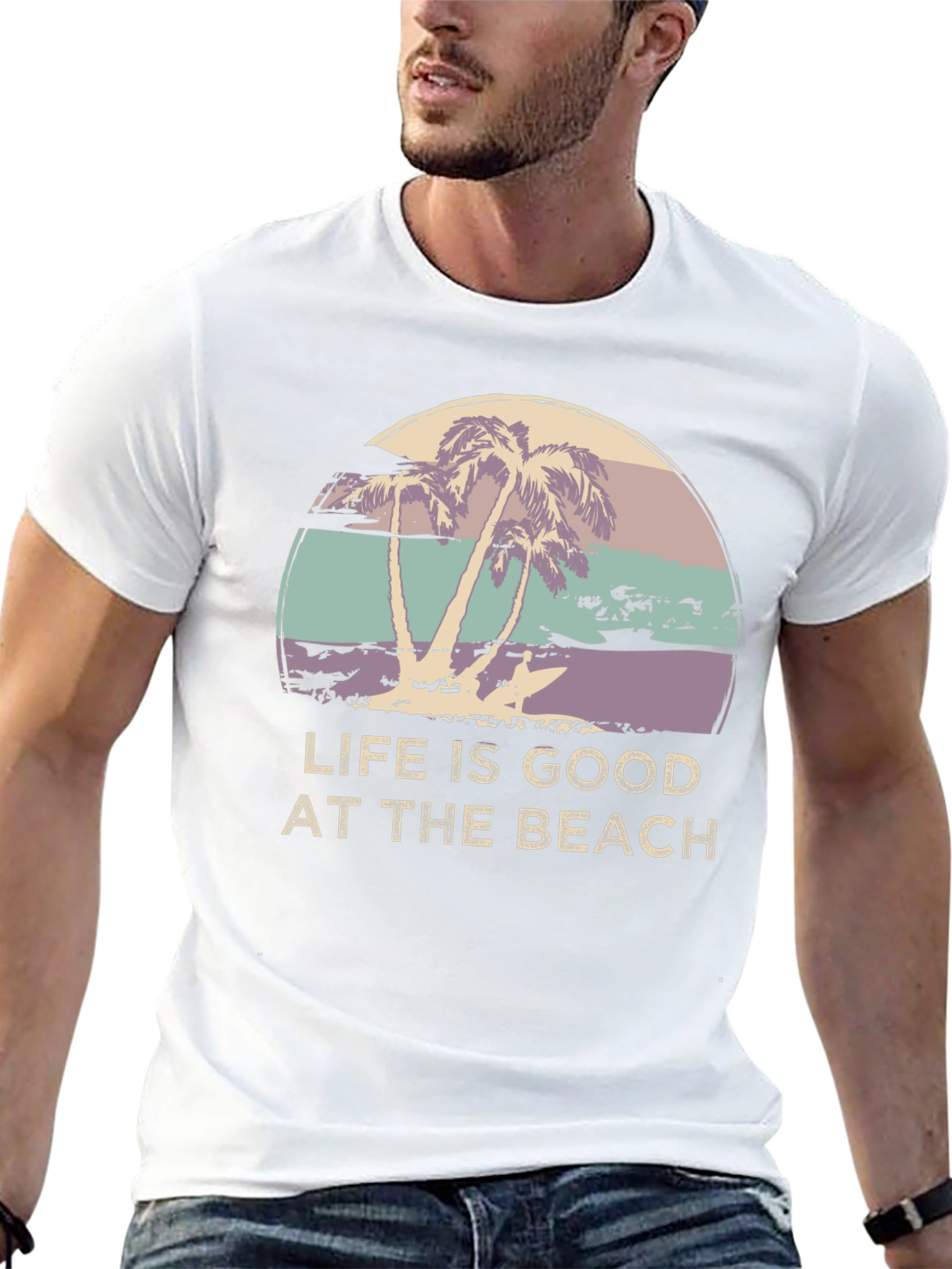 Life is Good at the Beach Graphic T-Shirt
