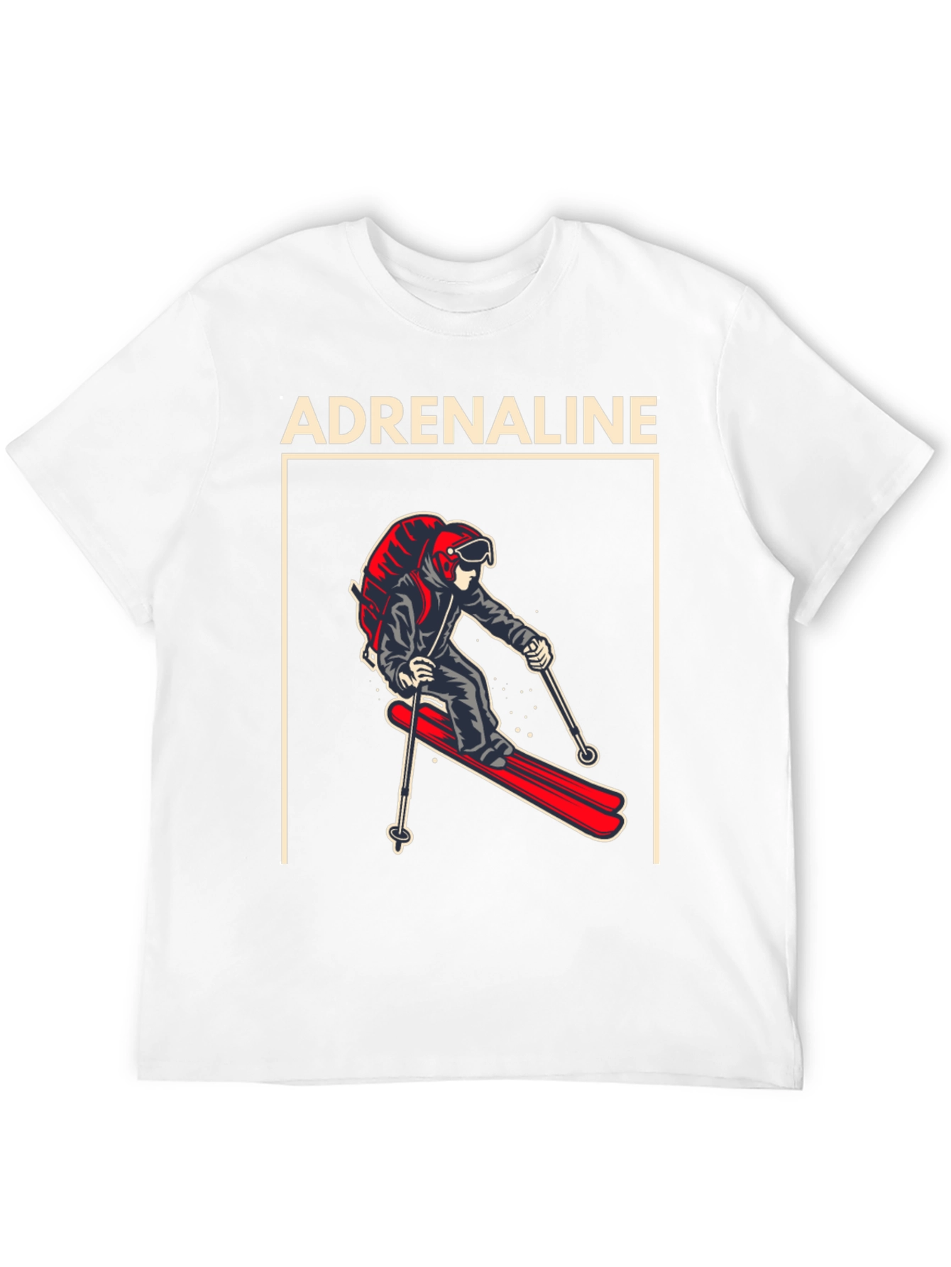 Adrenaline Skiing Graphic Tee